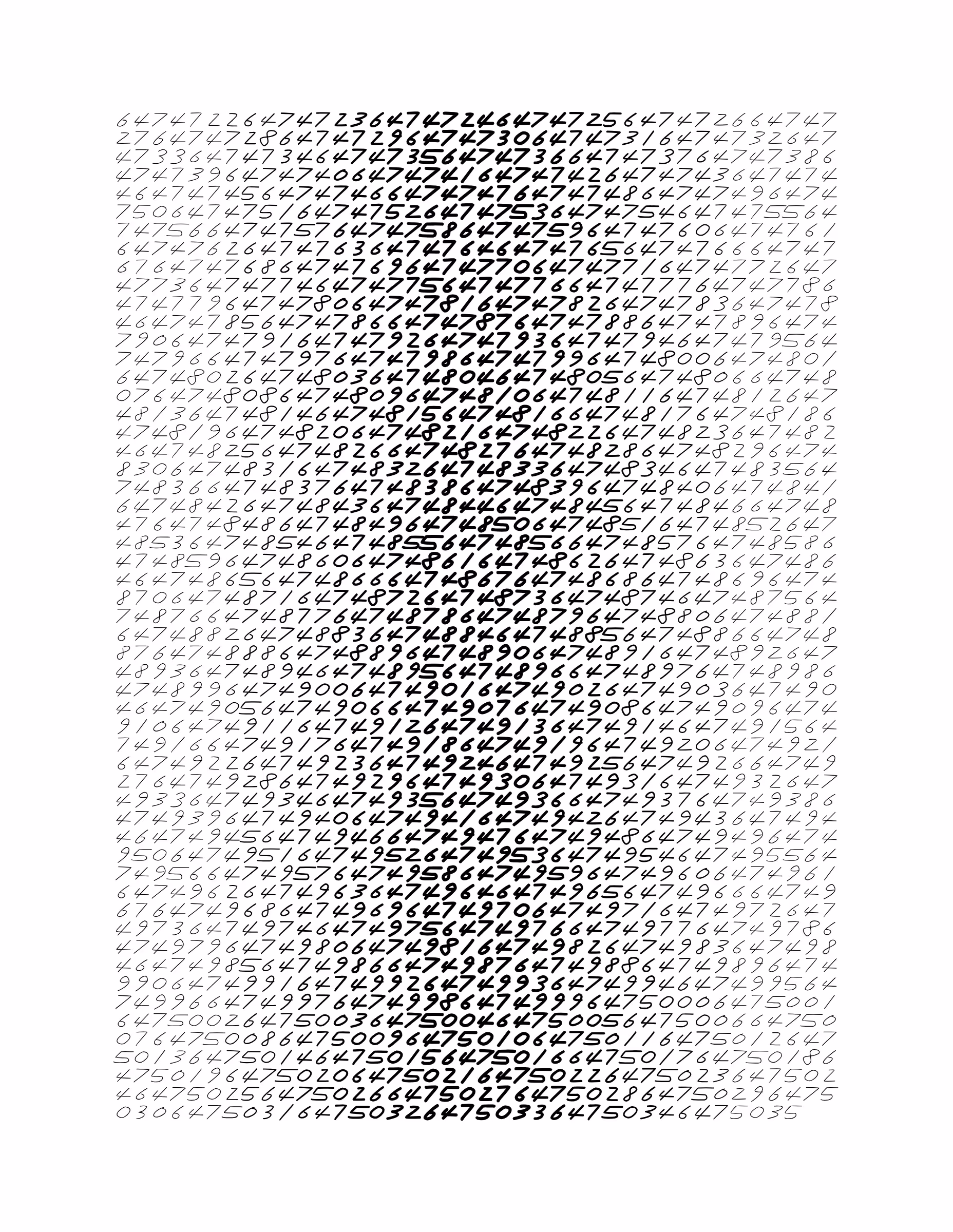 Endless (5,607,250 to Infinity) #2986