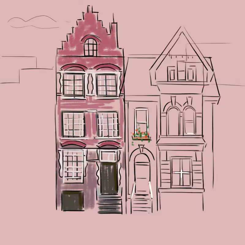 Architectural sketches #64