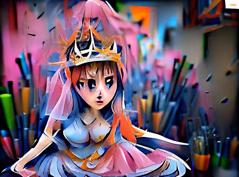 Abraham's First Works: Anime Princess