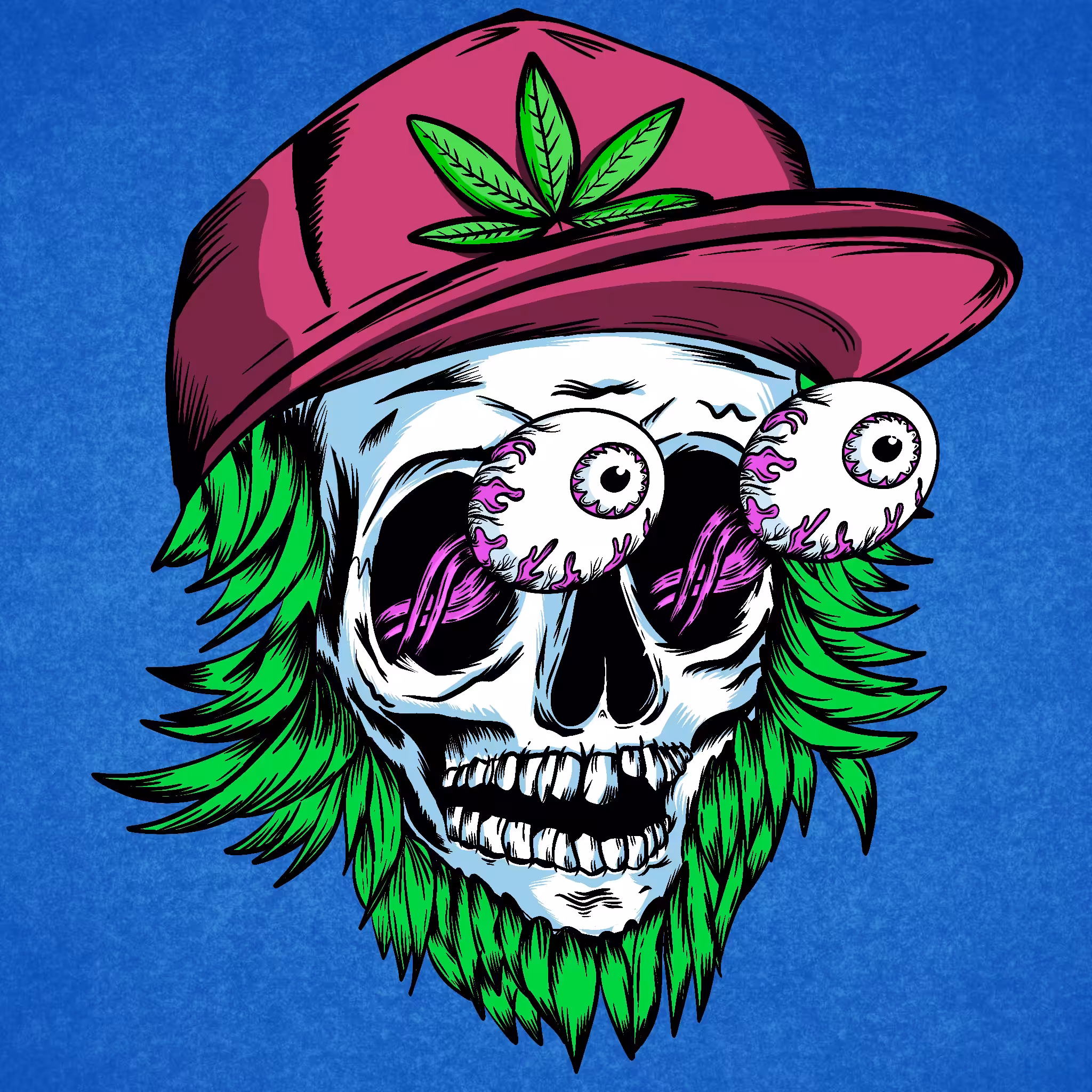 Skull of hemp