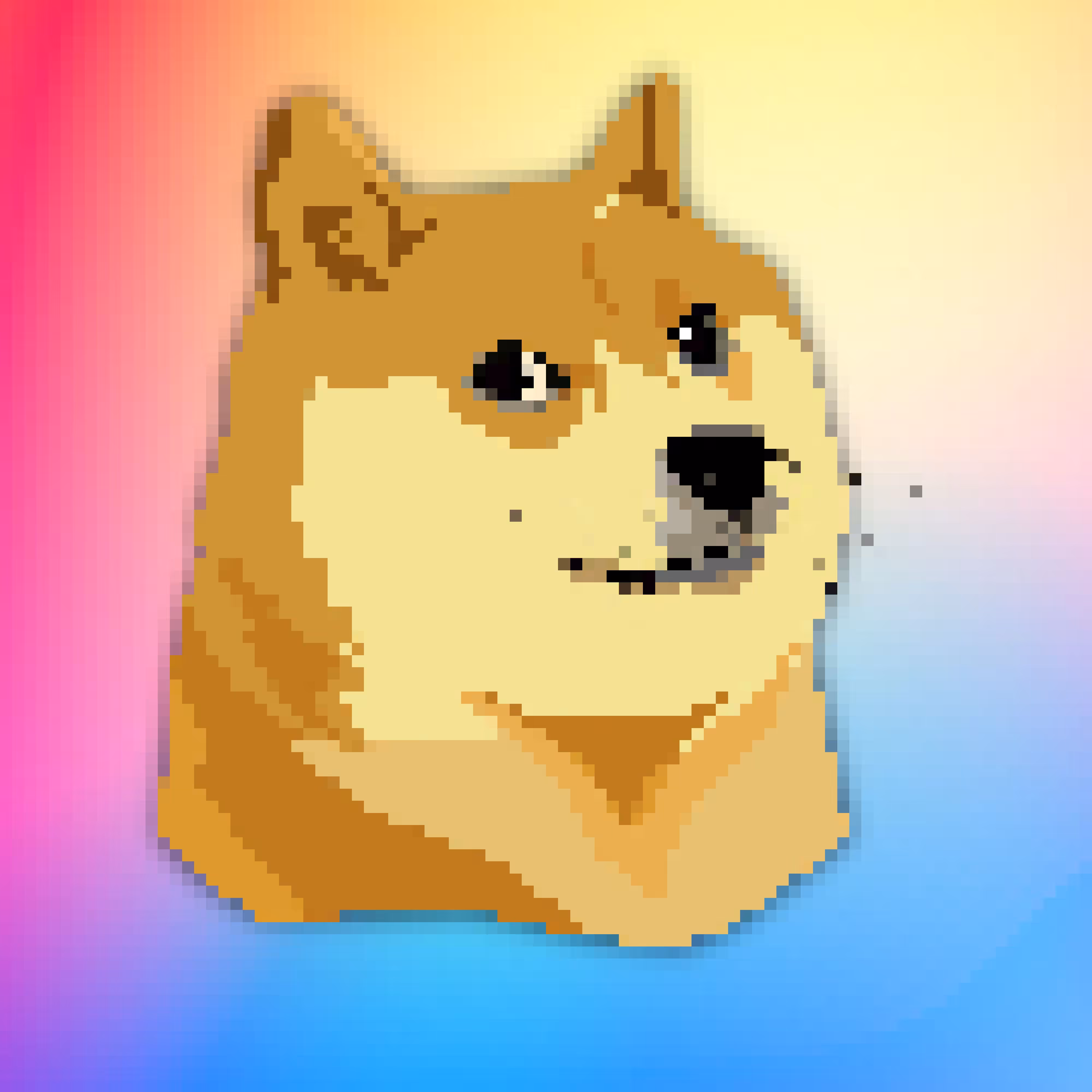 Doge-NFT #16 - Pixel art