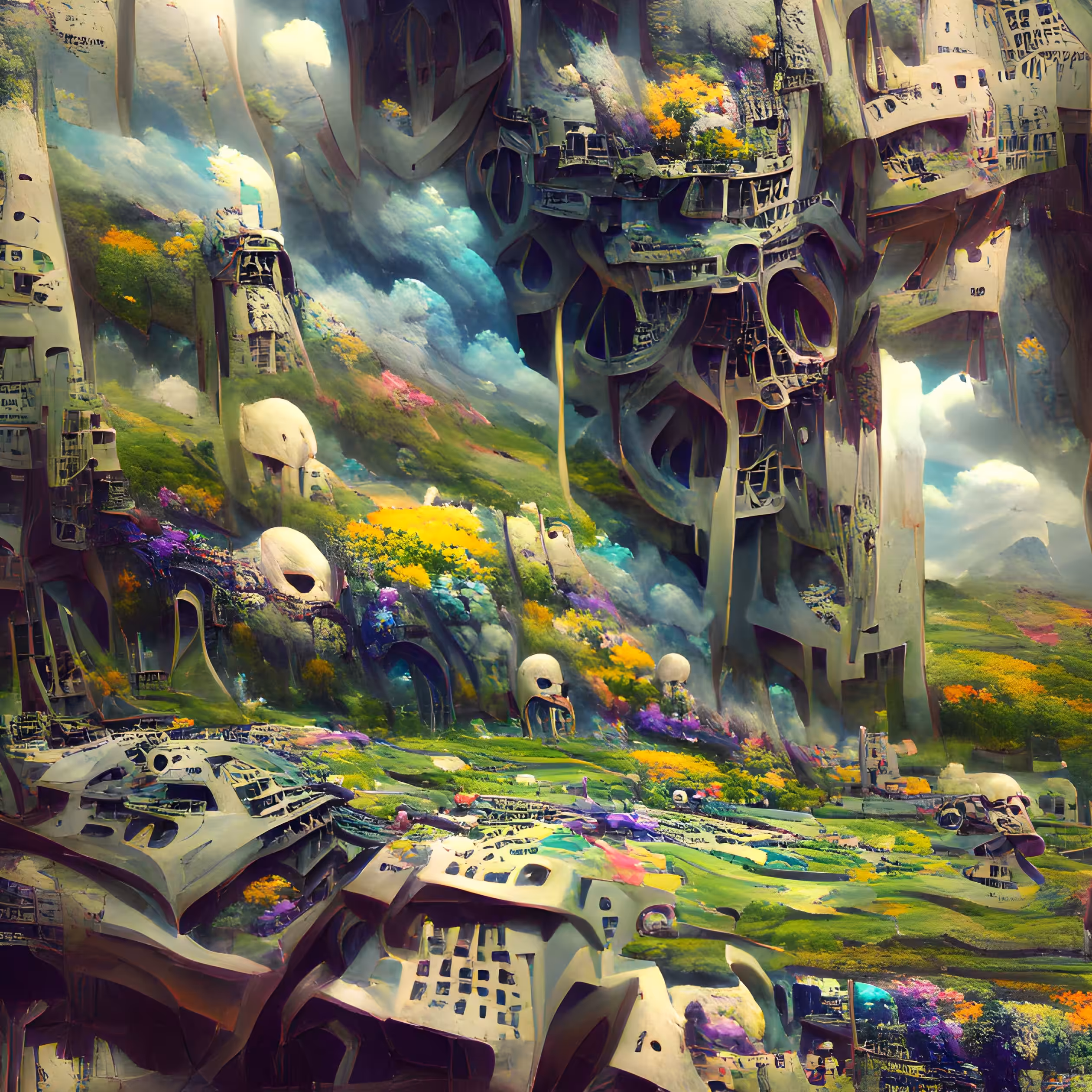 Guarded by Skulls