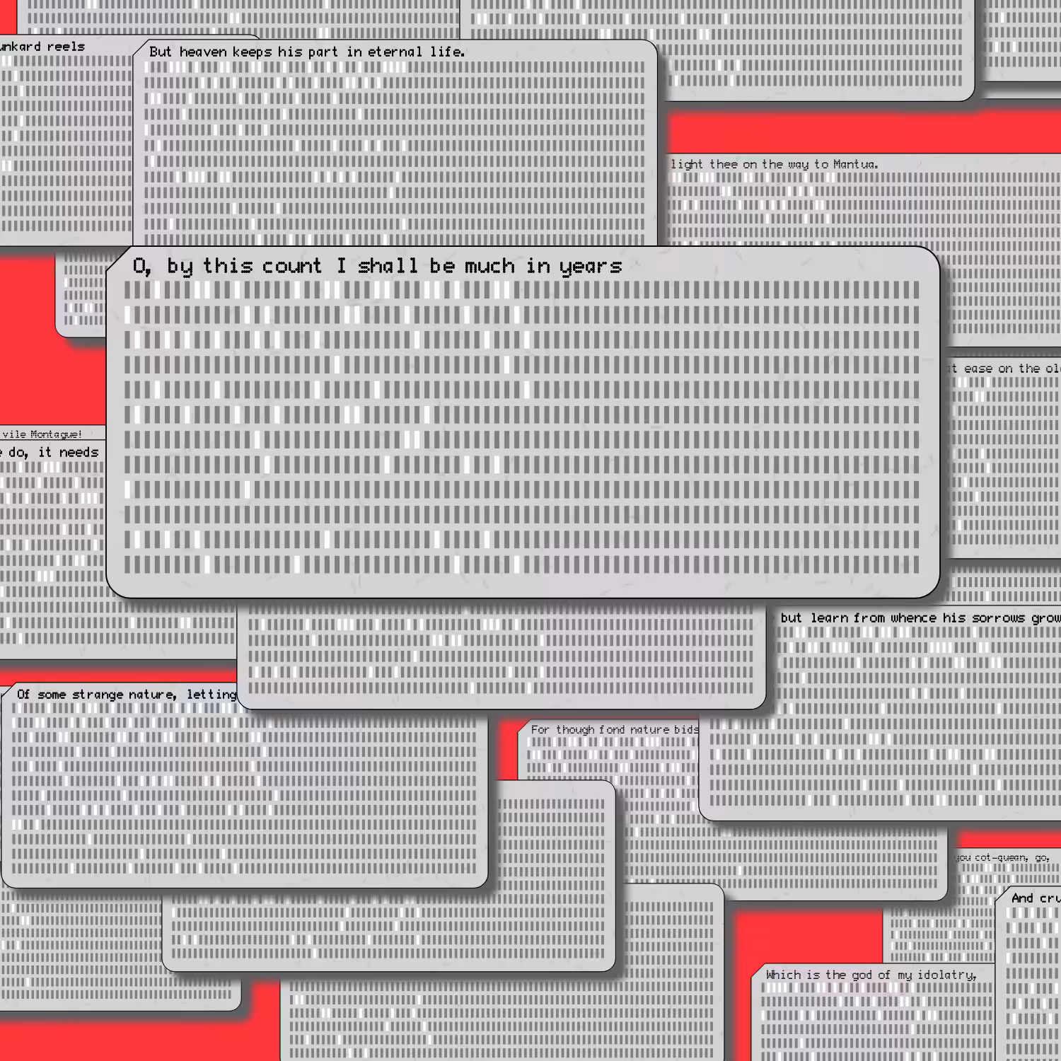 Romeo and Juliet on Punched Cards (Free) #146