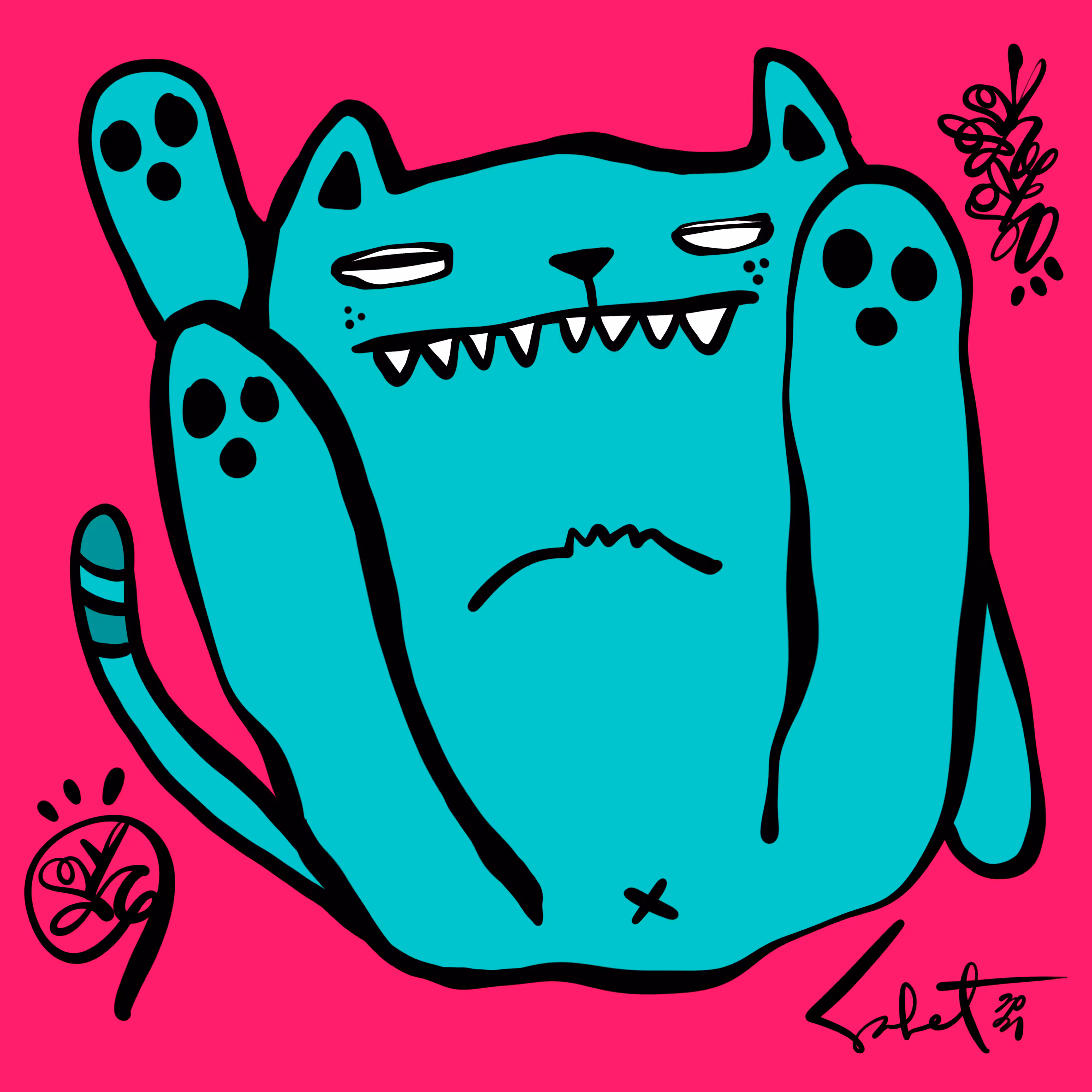 Ugly Kitties by Sabet #21