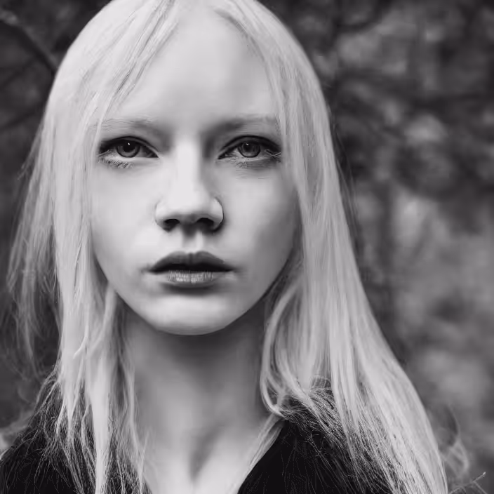 Albino Women AI