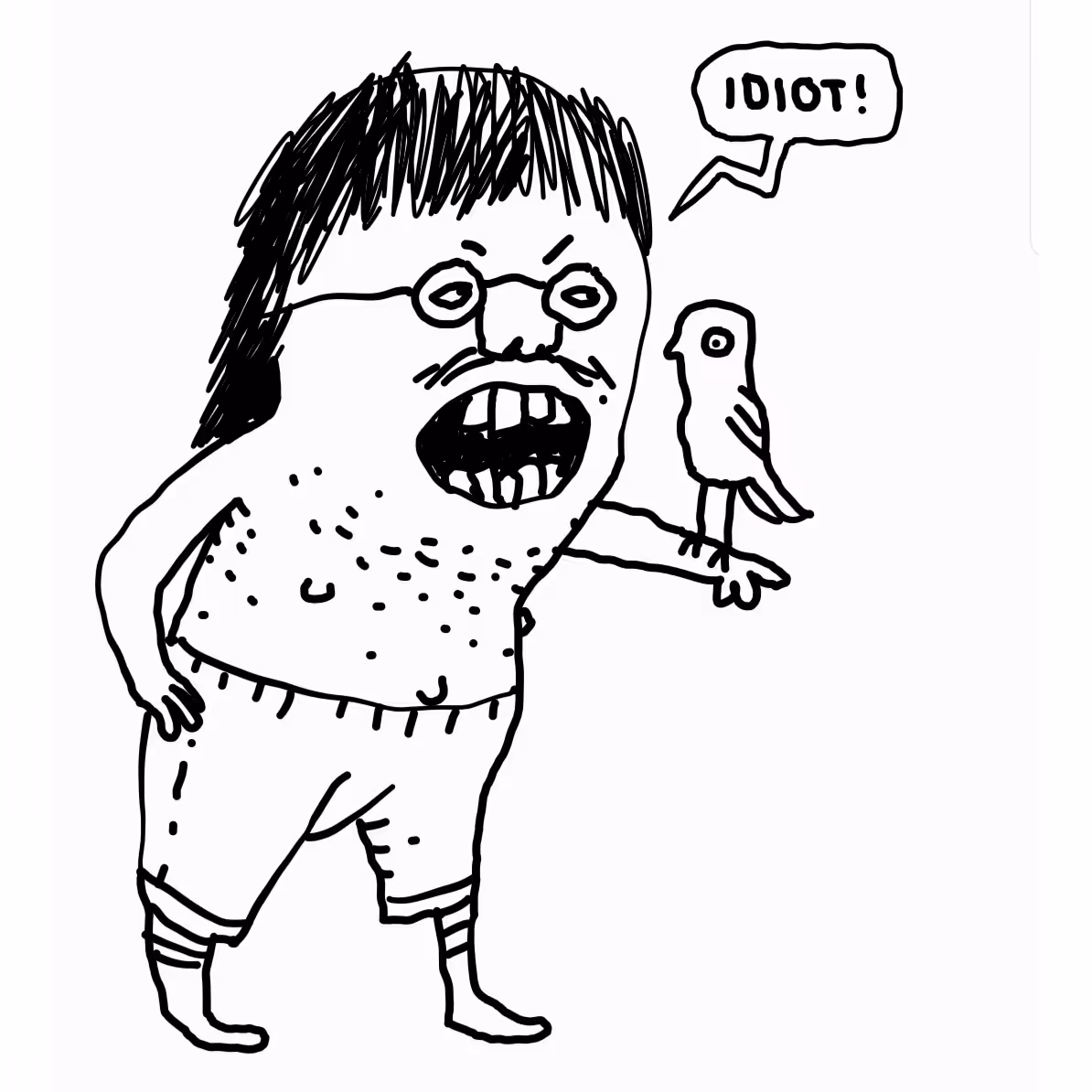 IDIOT!