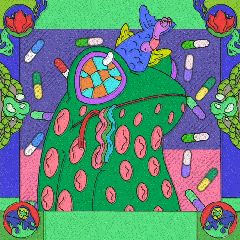 Blue Toad #33