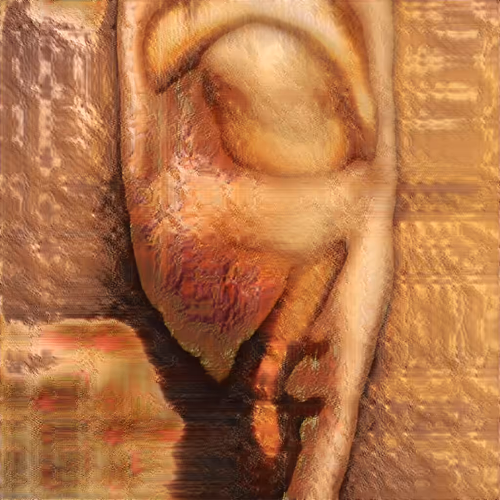 AI Generated Nude Portrait #7 Frame #36