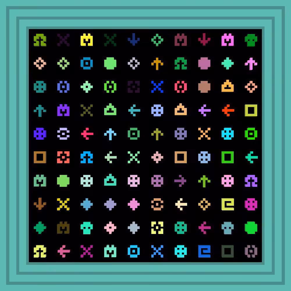 steal :: Procedural Symbols #347/1000