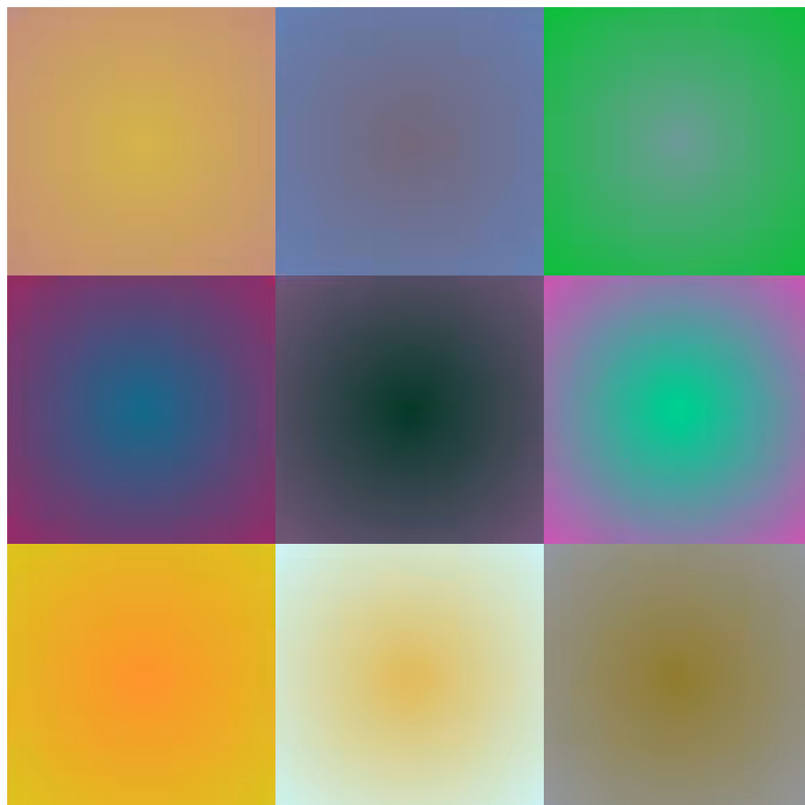 nine gradients #2