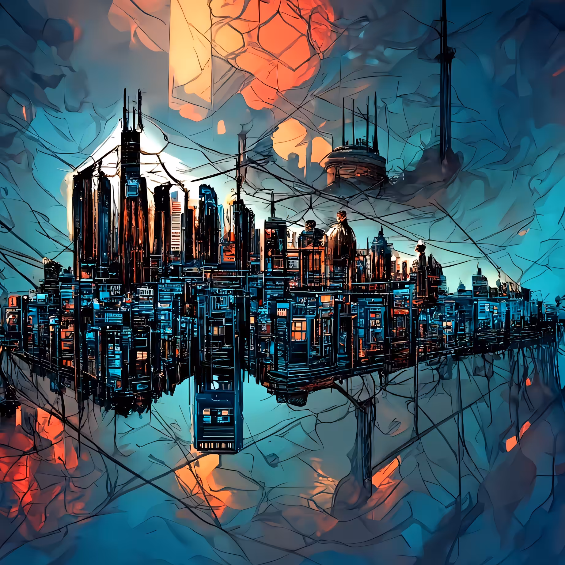 City recursive pattern