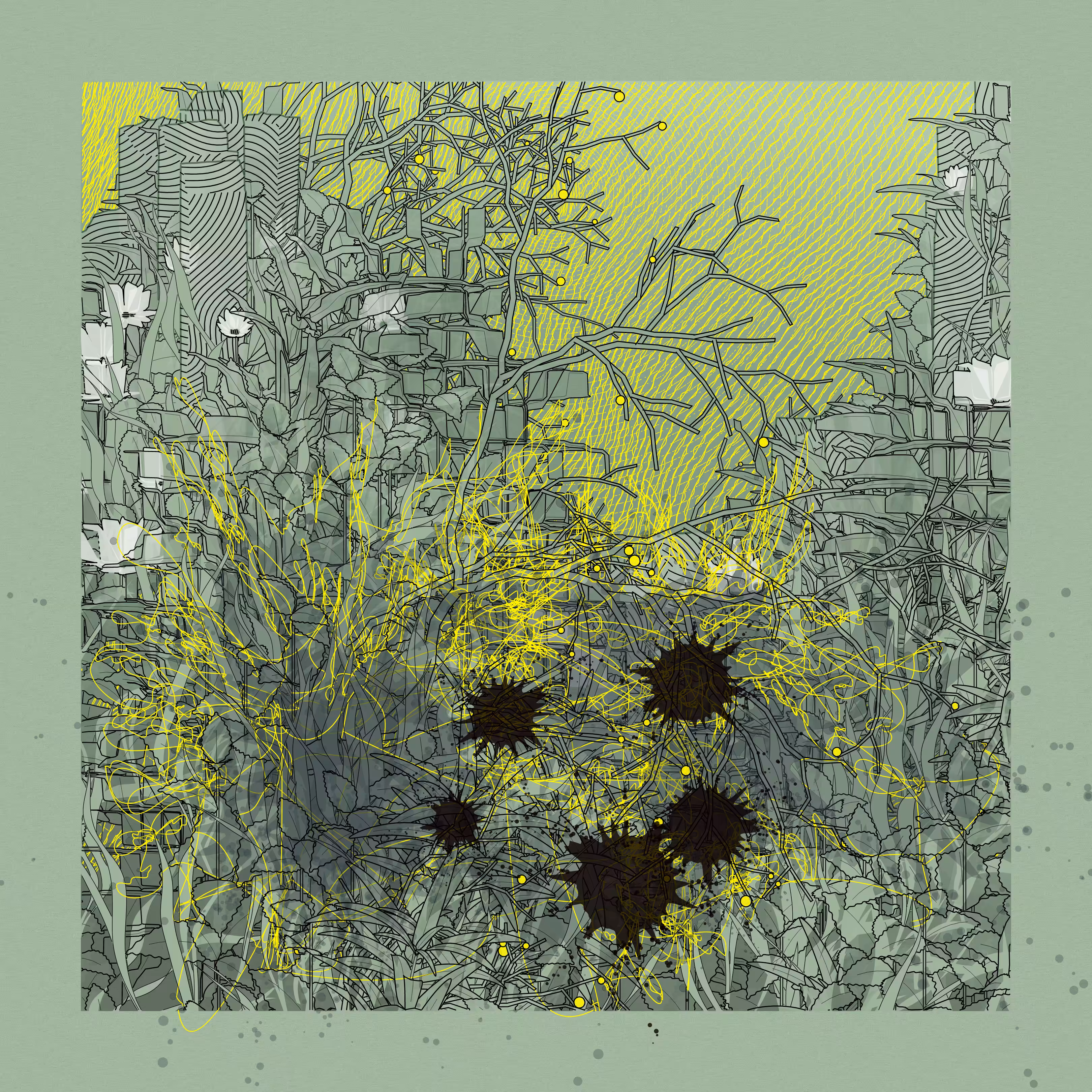 Landscape with Carbon Capture #7101
