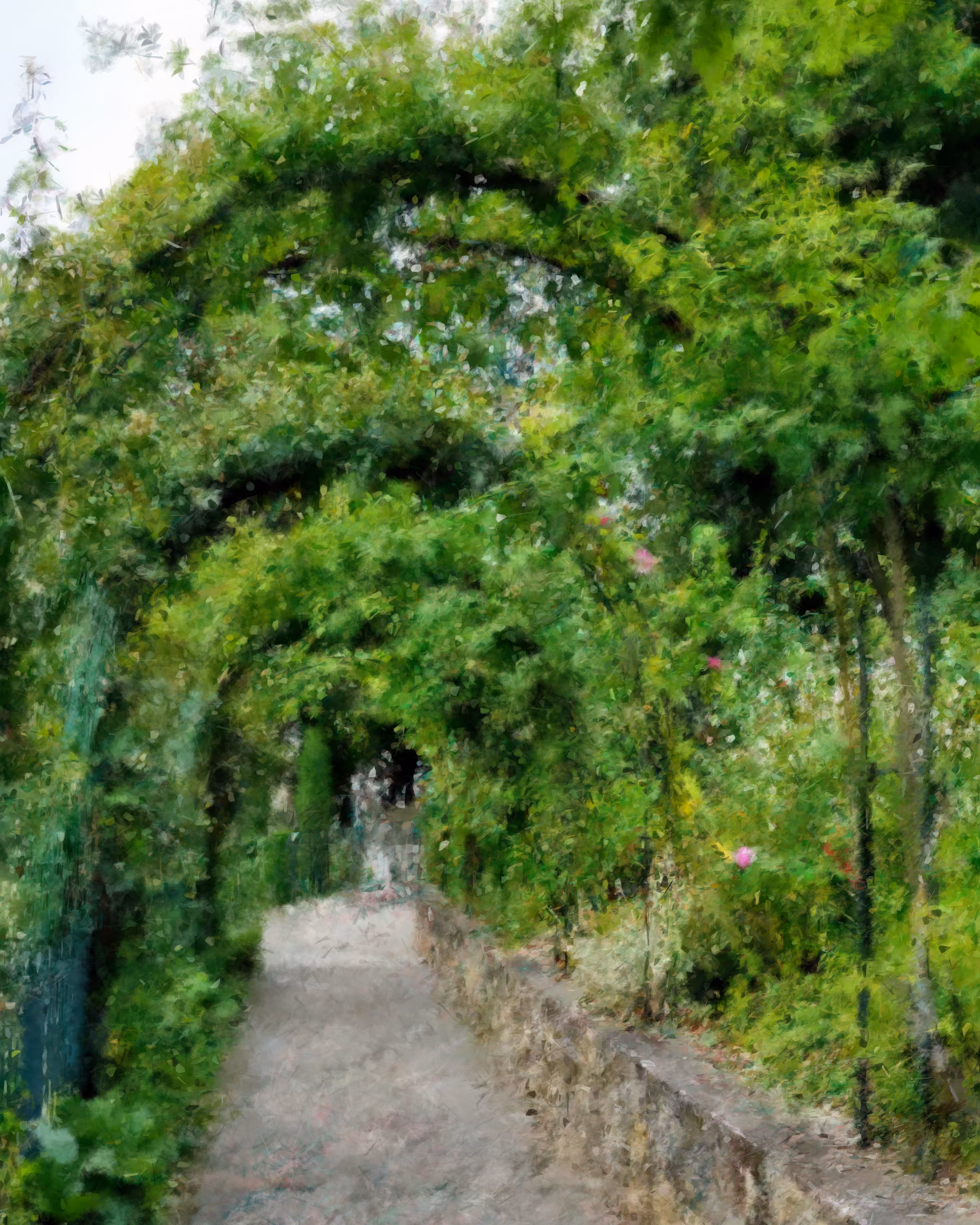 Jardin du Rosaire