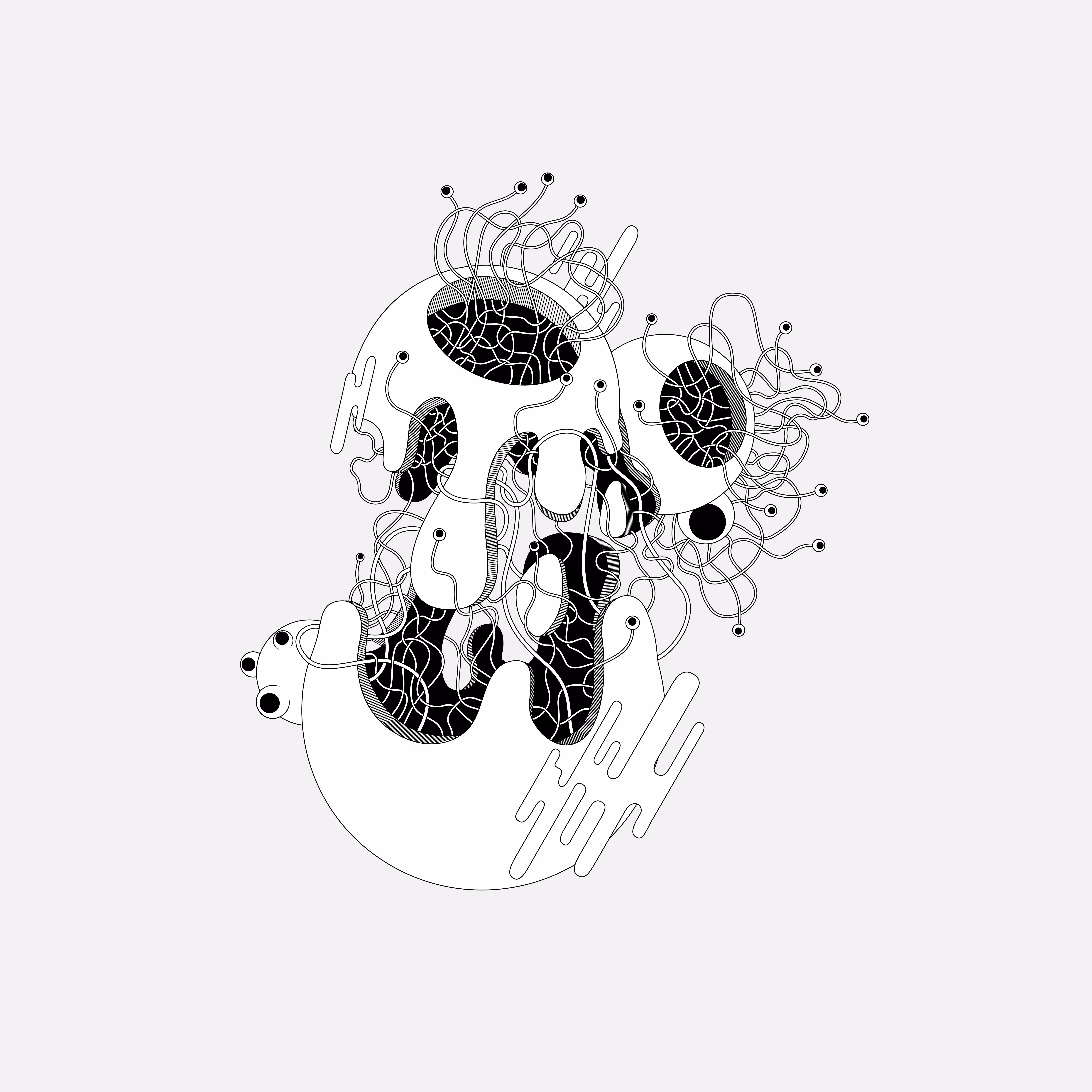 Anxiey of Abstract Space No.15