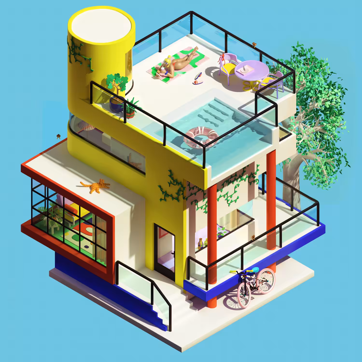 Curious Cabins #26 — Summer