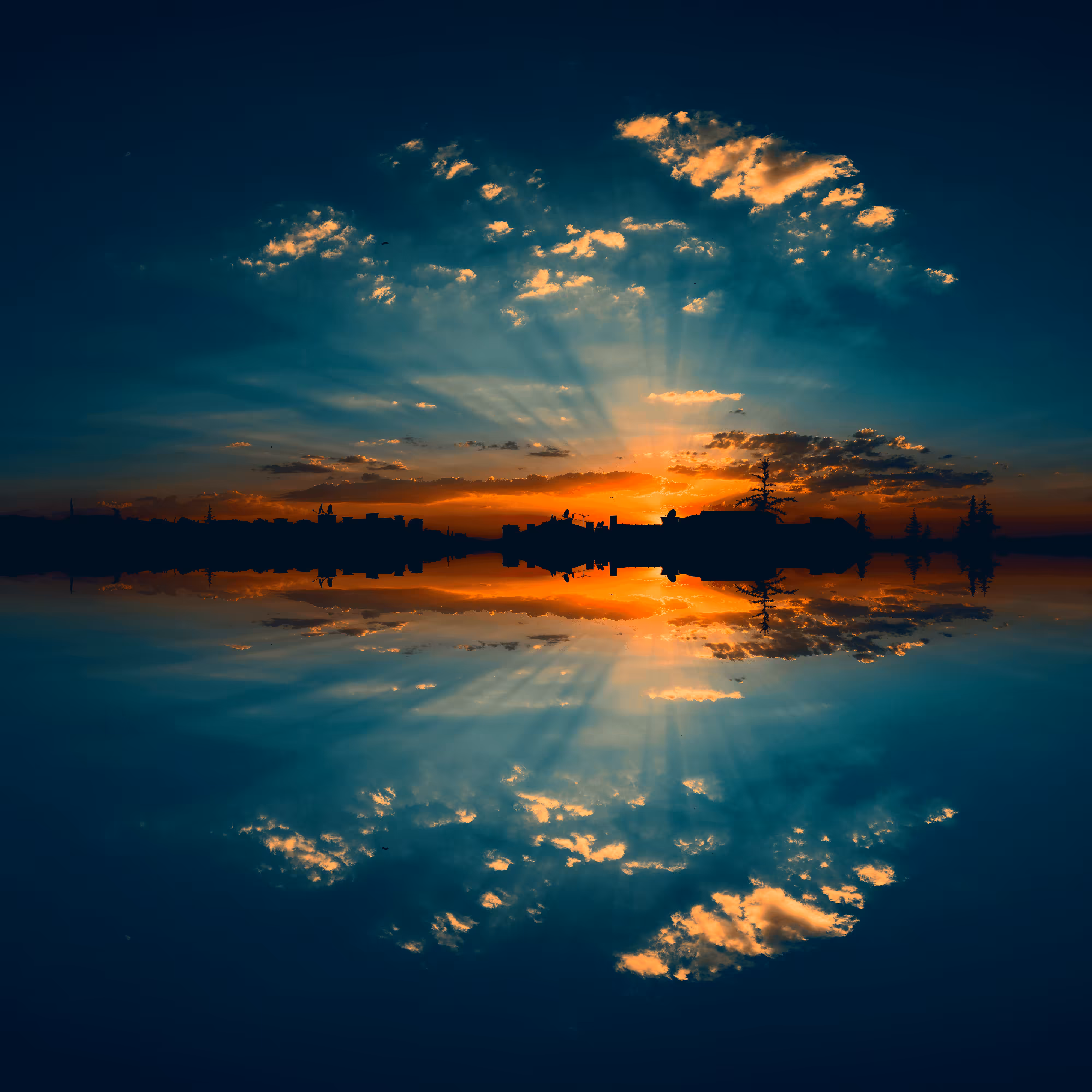 Sunsets Through My Window #4