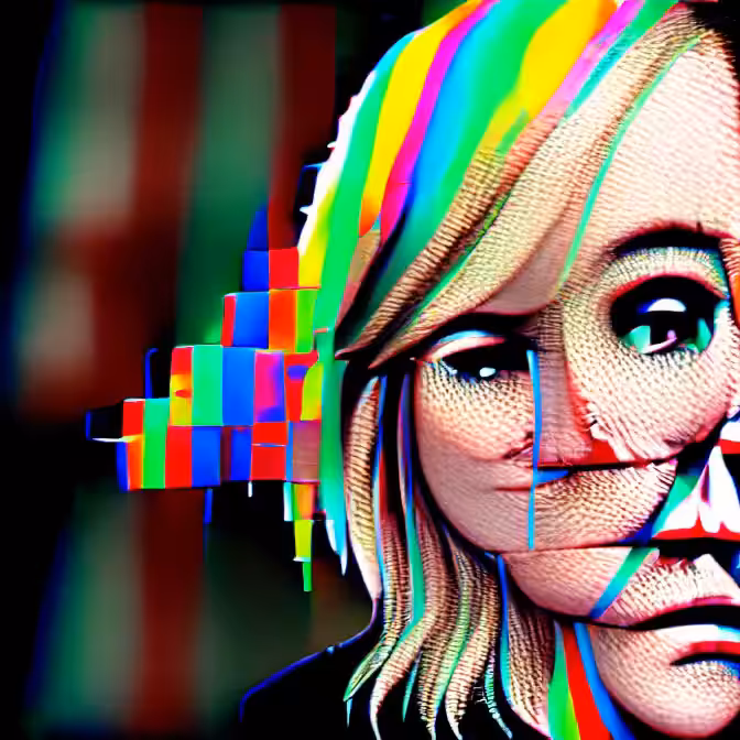 Glitch Portrait 1