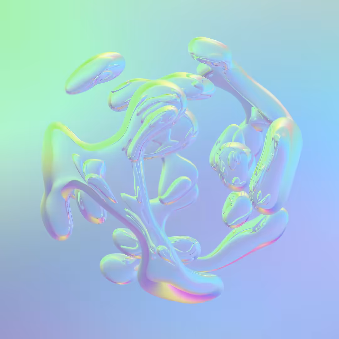 psychedelic blobby