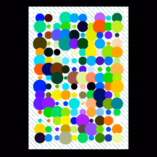 Dots in the Rain #110