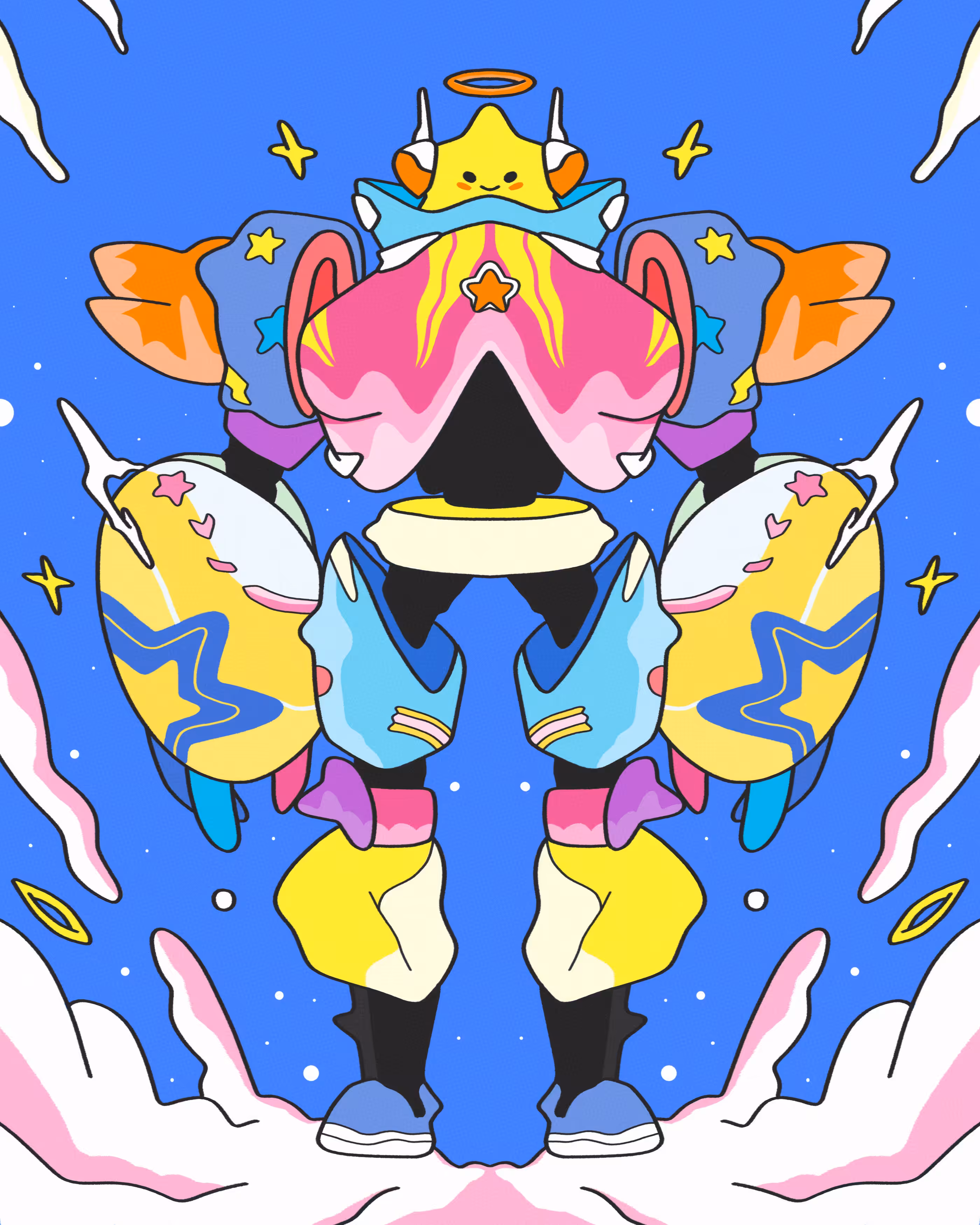 STARBOT : the guardian no.08/10 : FULL COLOR COSMIC