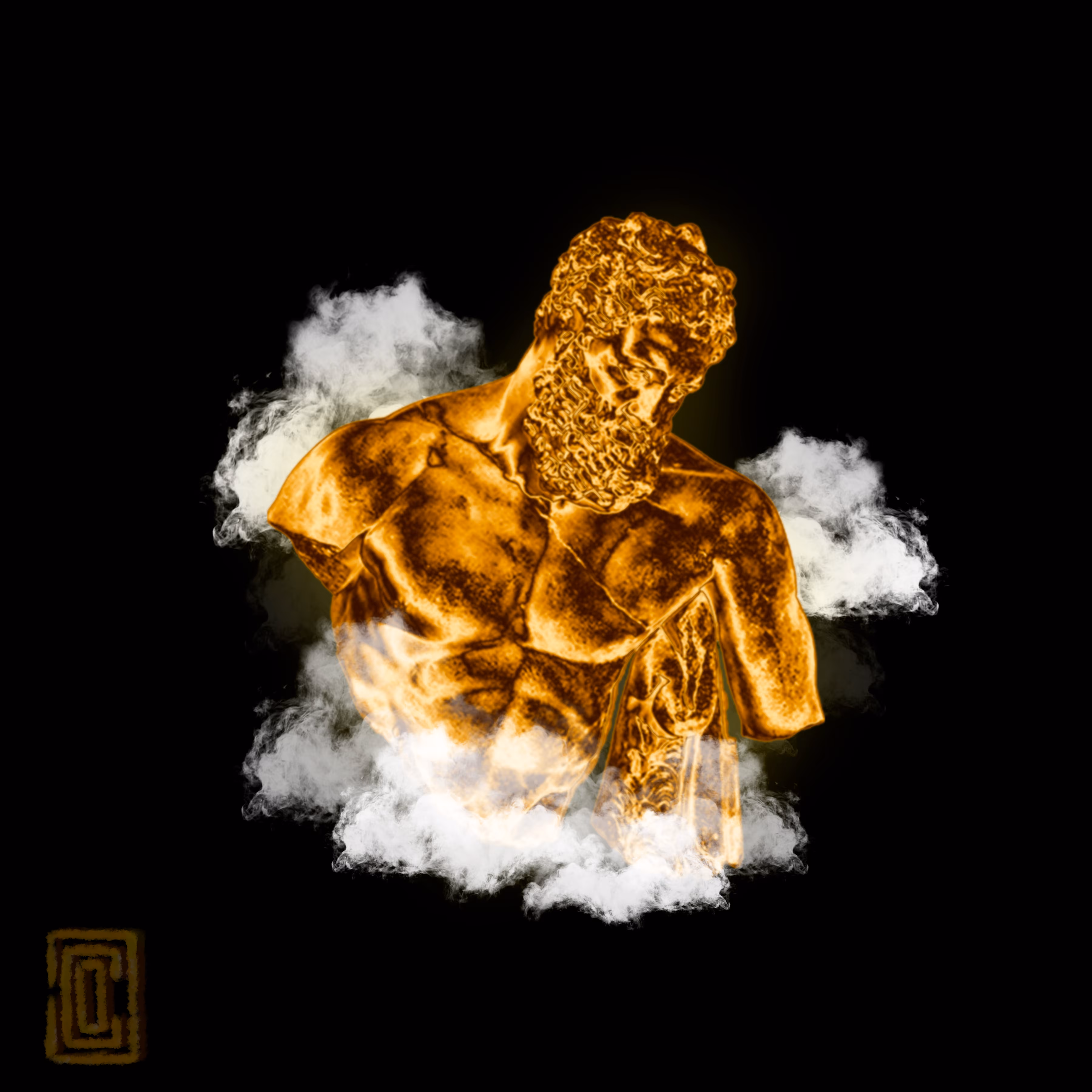 Golden and Cracked
