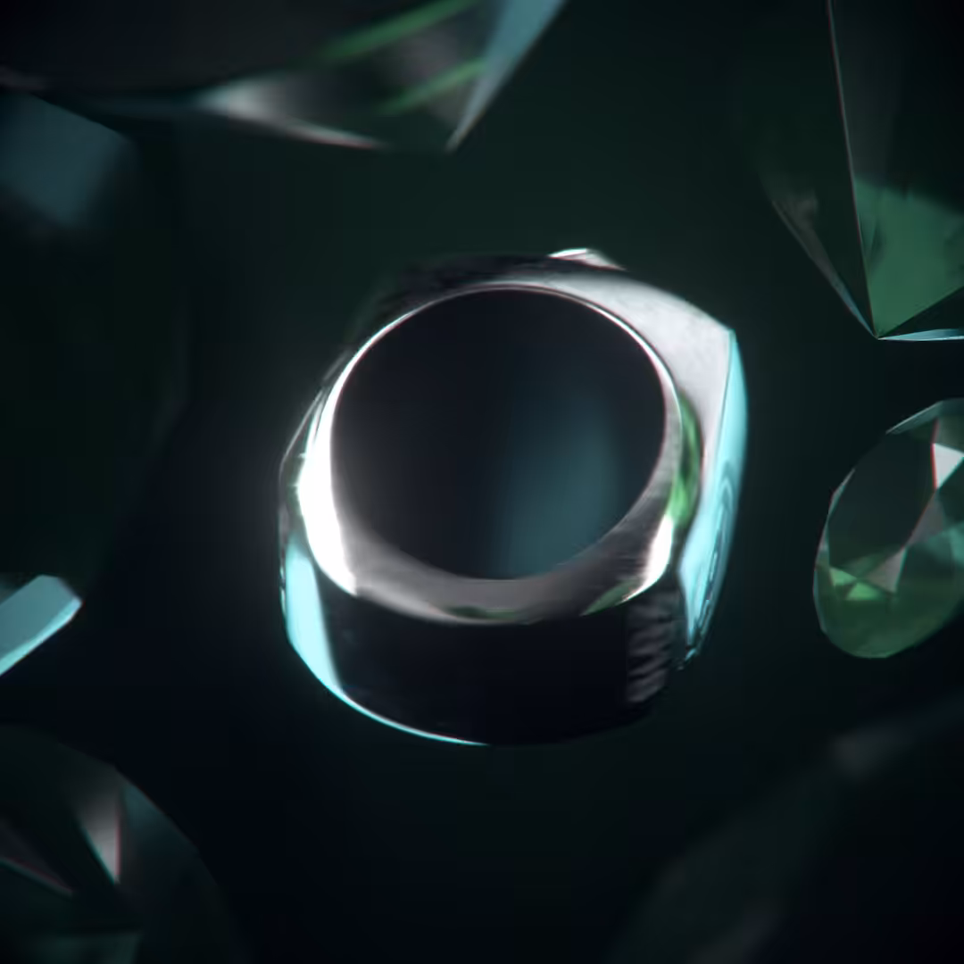 Green Dota 2 Ring