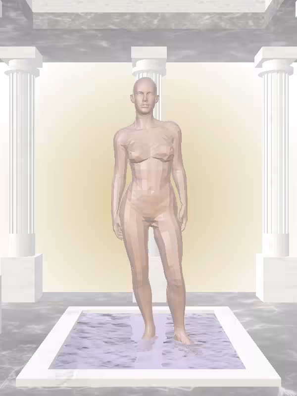 HeavenComputer: The Fragmented Threatening Holy Brown Woman #3118