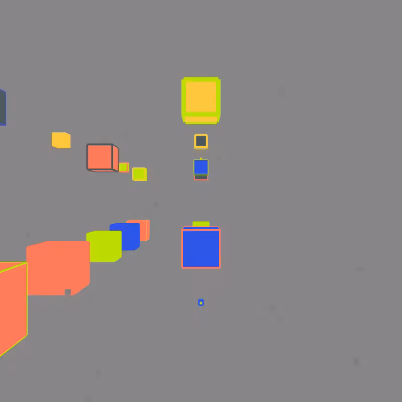 Neon cube domination? #5
