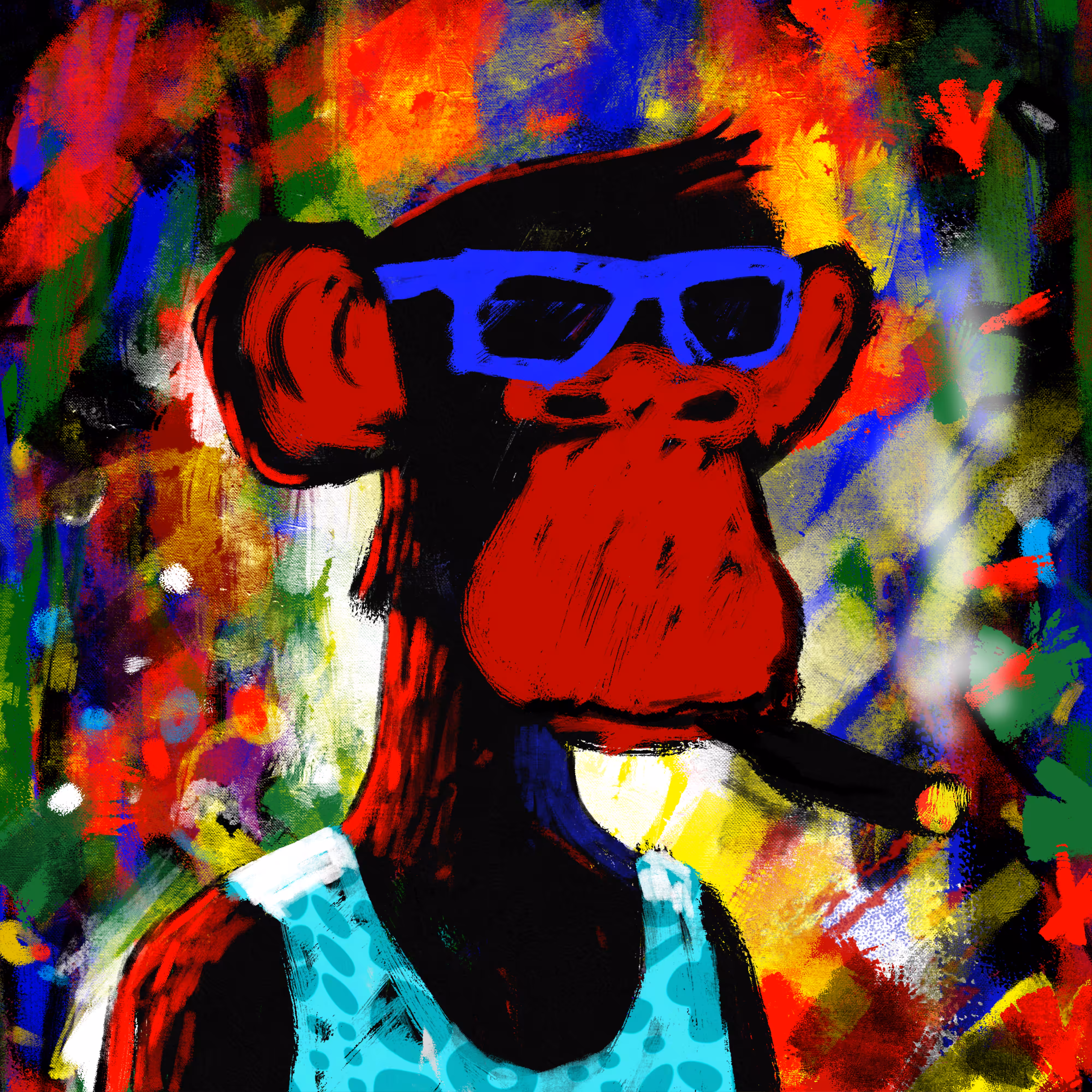 Artistic Ape from the jungle #01