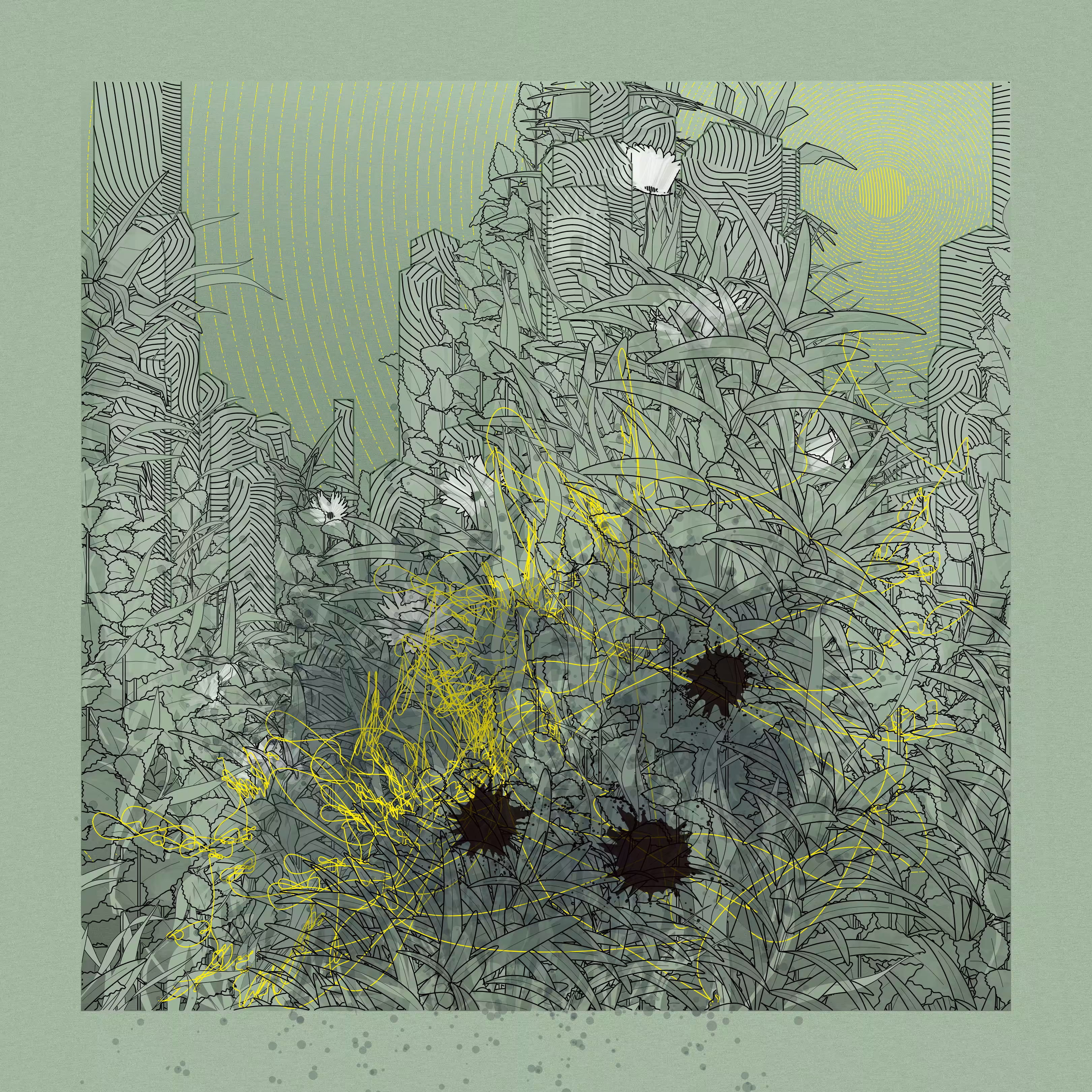Landscape with Carbon Capture #9925