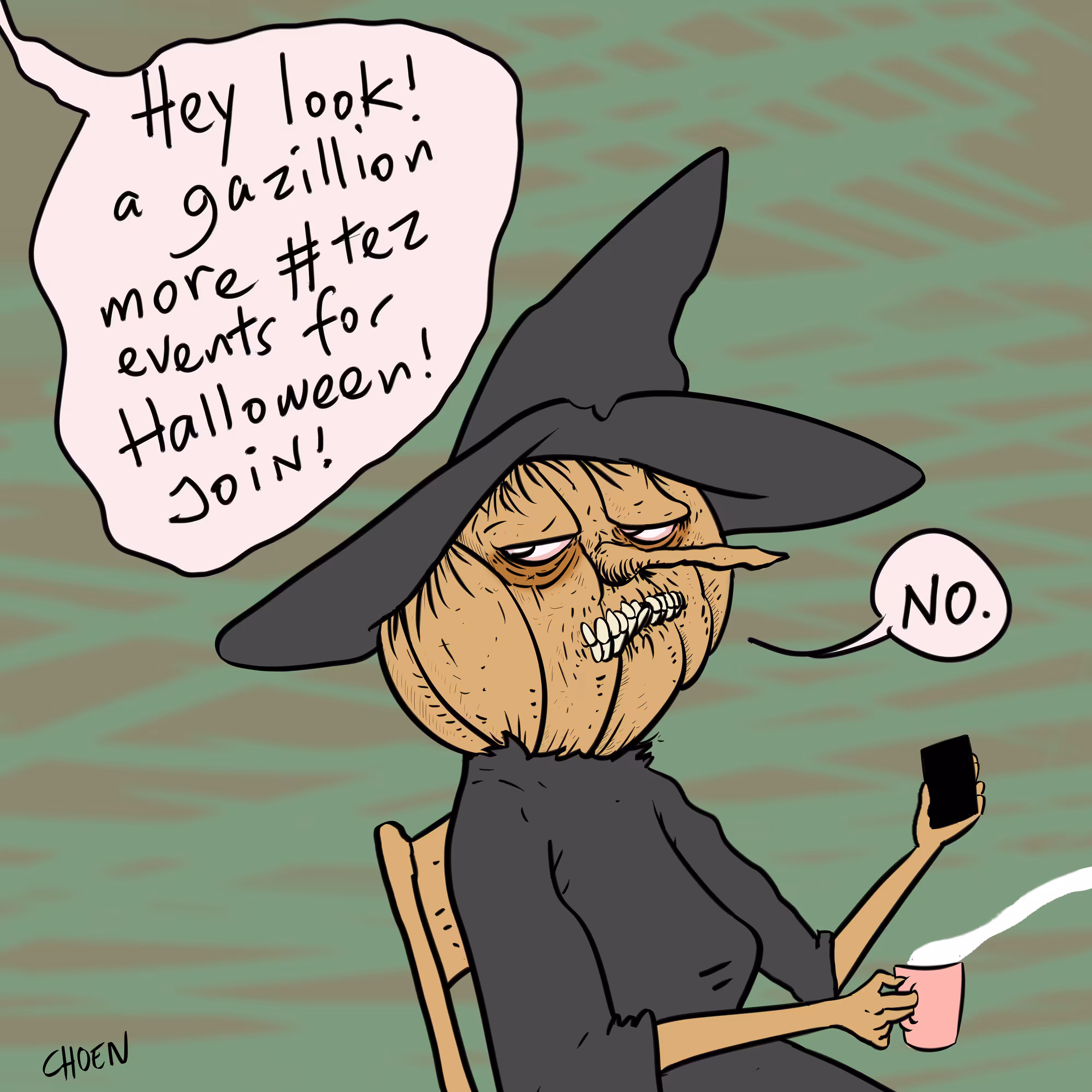 Halloween tezos 2022 yea whatever