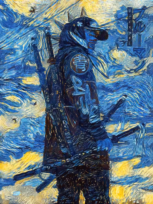 Bored Starry Night Samurai Club #22
