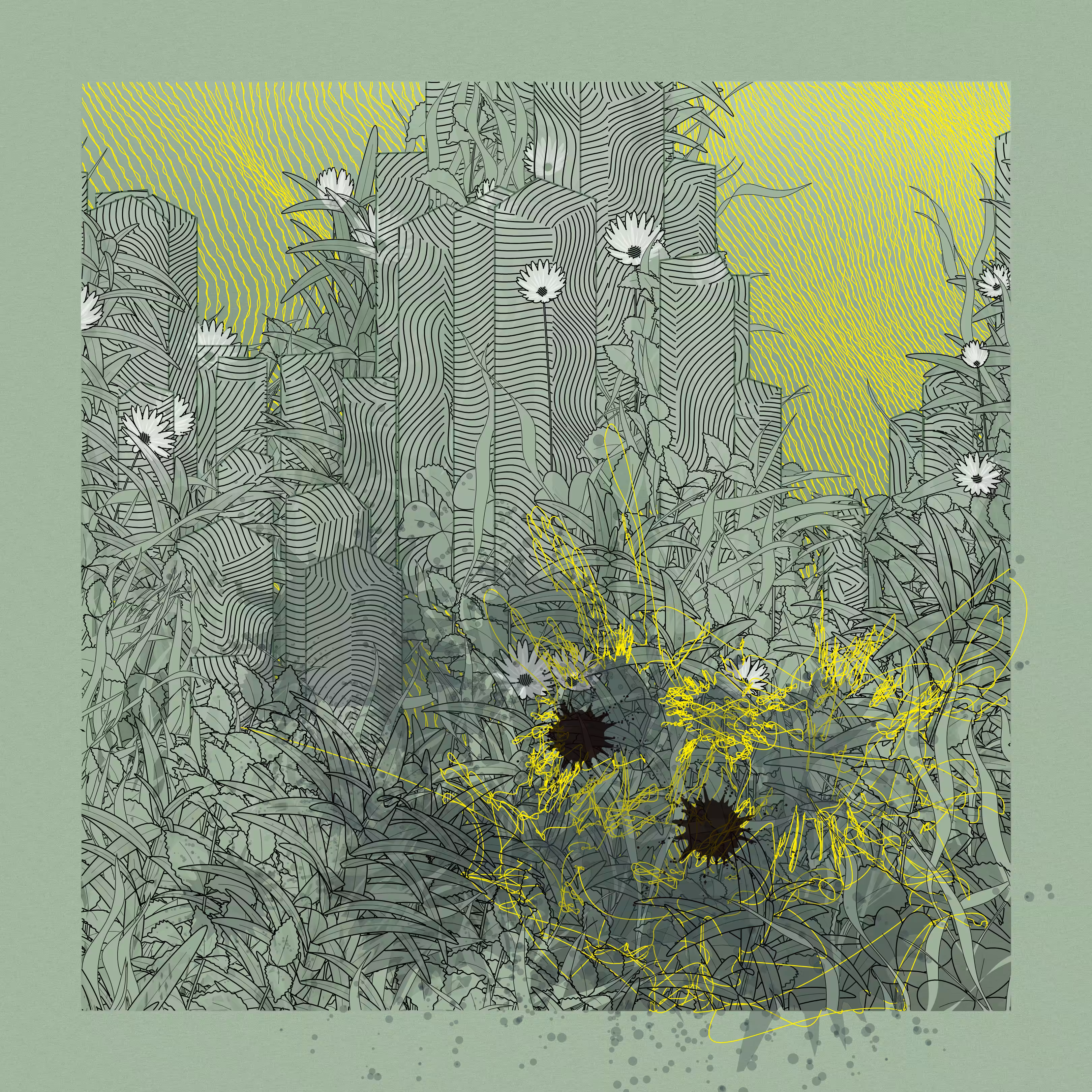 Landscape with Carbon Capture #7625