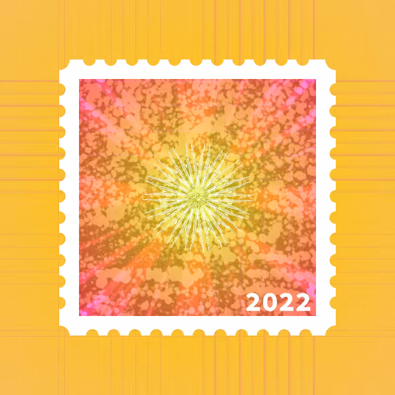 Snowflake stamp #32