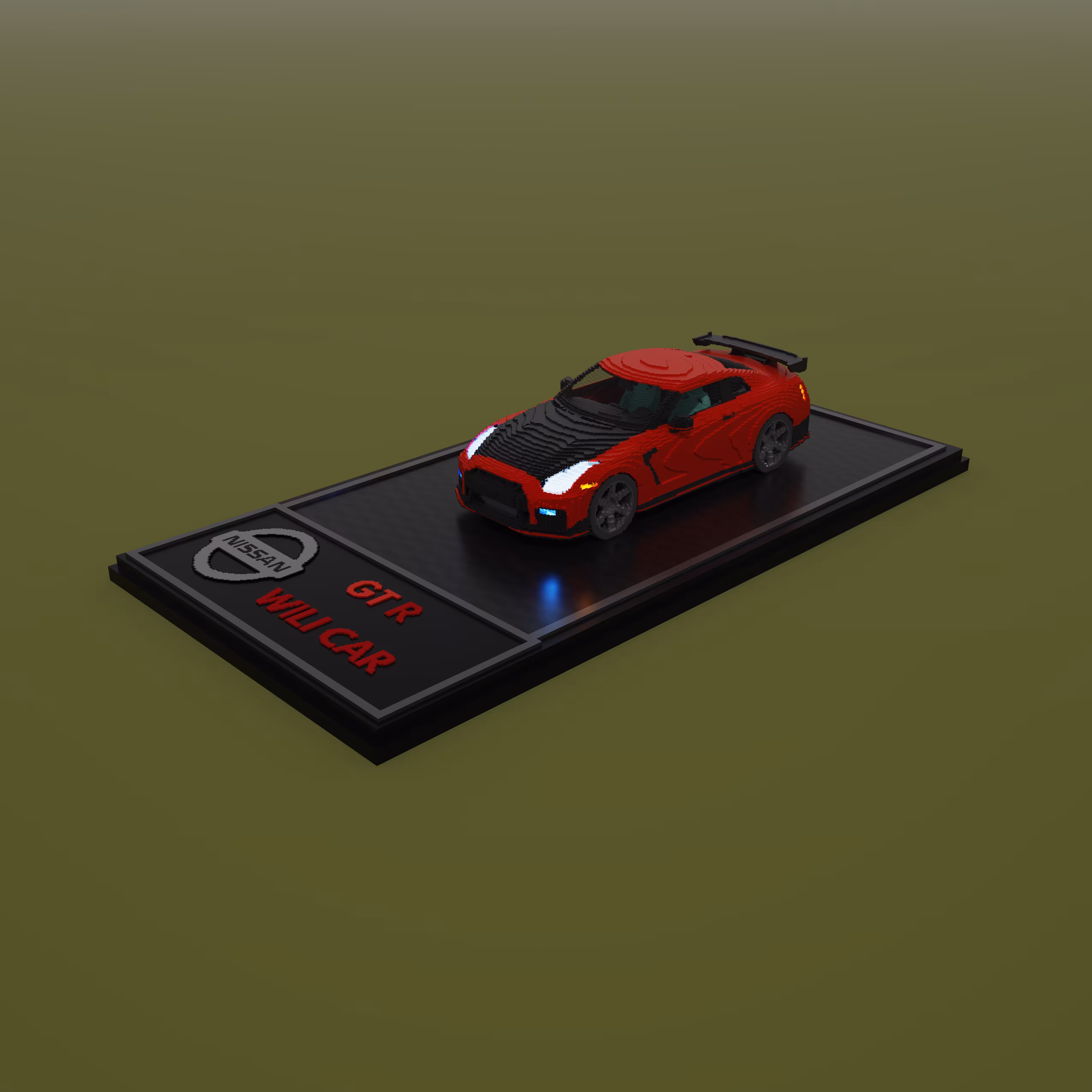 CAR MAKET : Nissan GTR