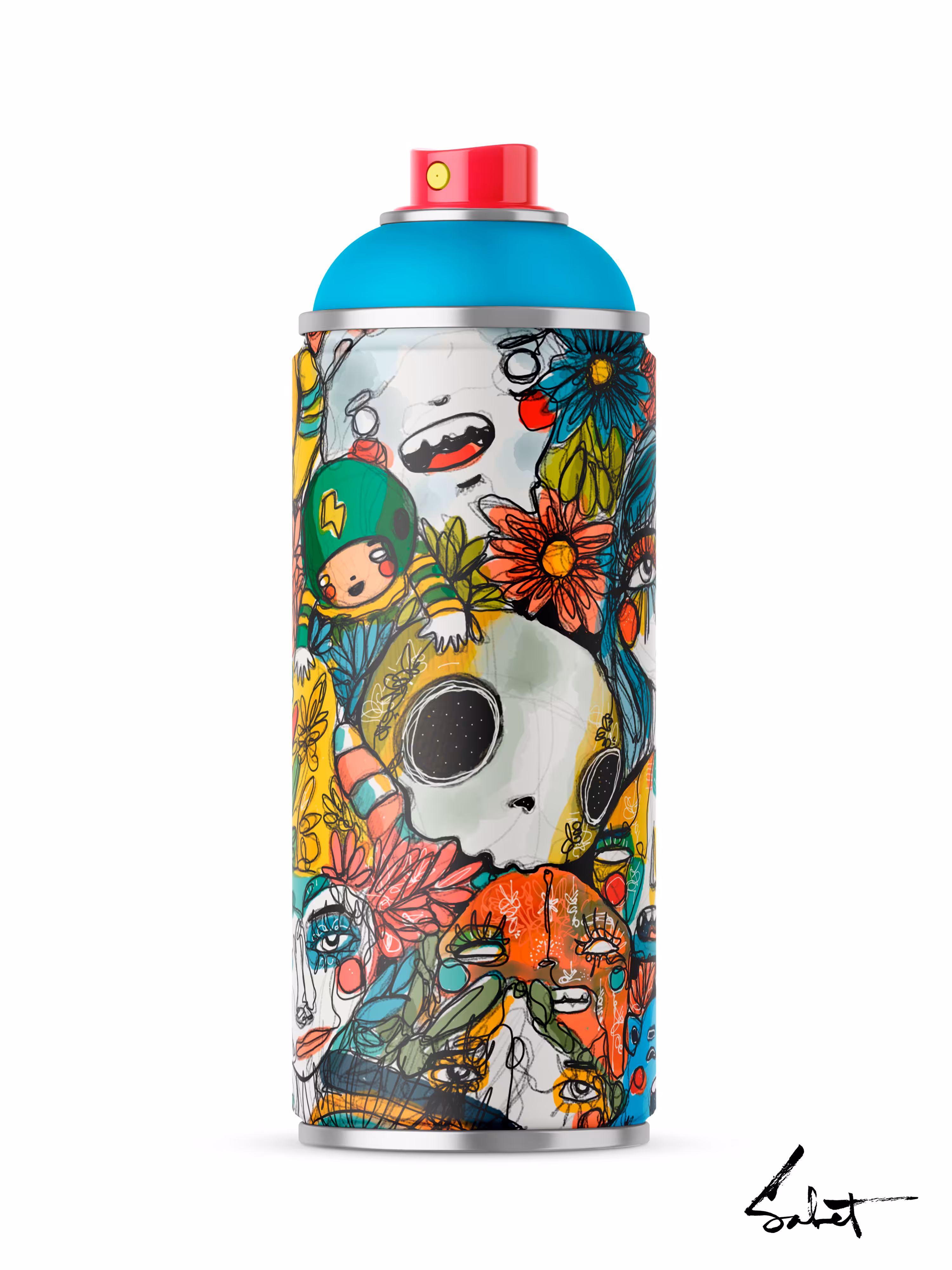 Sabet Love Spray Collection: Series 1 : Skully: Can #5