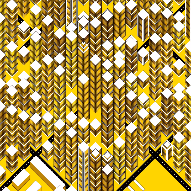 A City from Above #33
