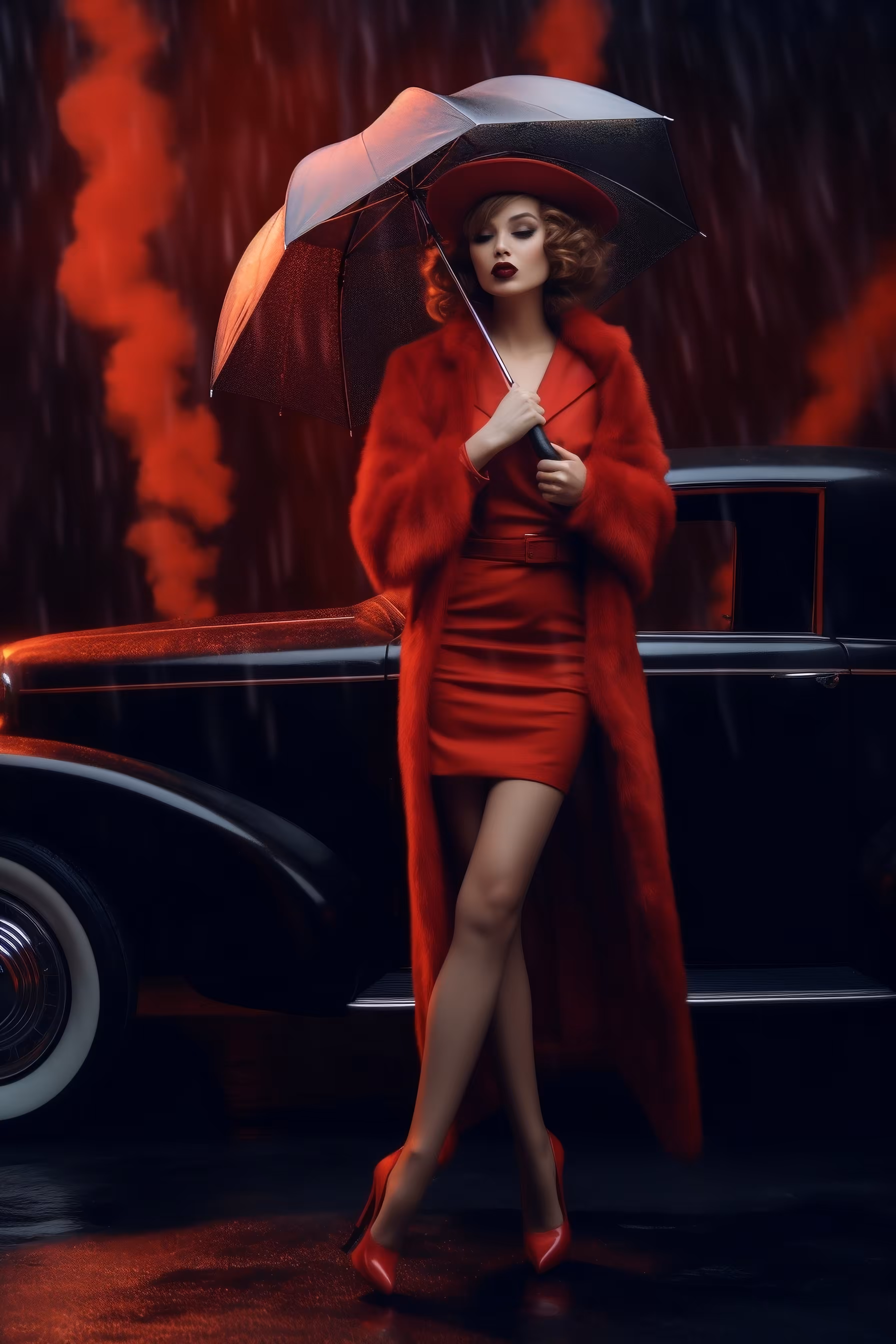 Dame en Rouge