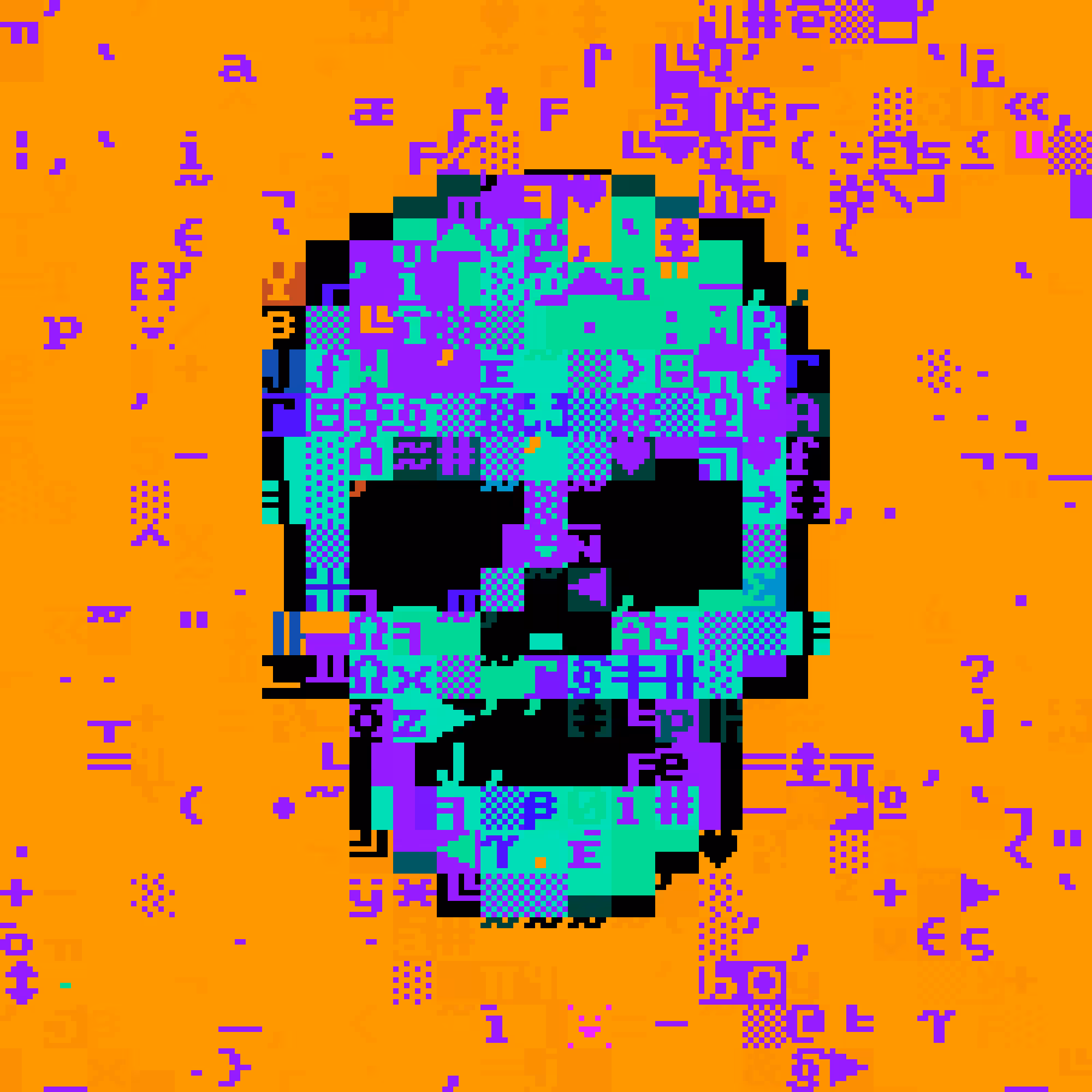 DOS Skull 0298