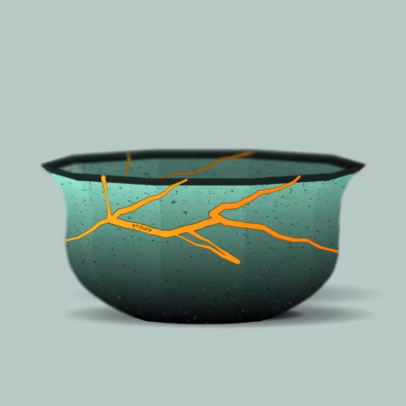 Kintsugi Pottery #11