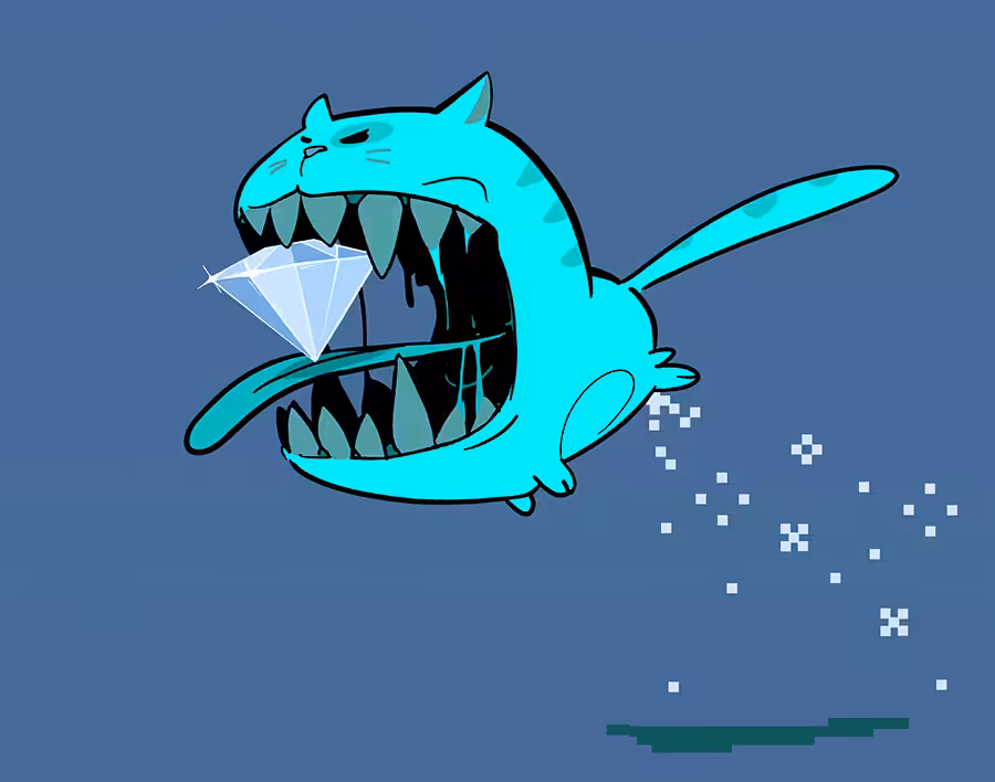 Altcat - Diamond Jaws : Bullish 