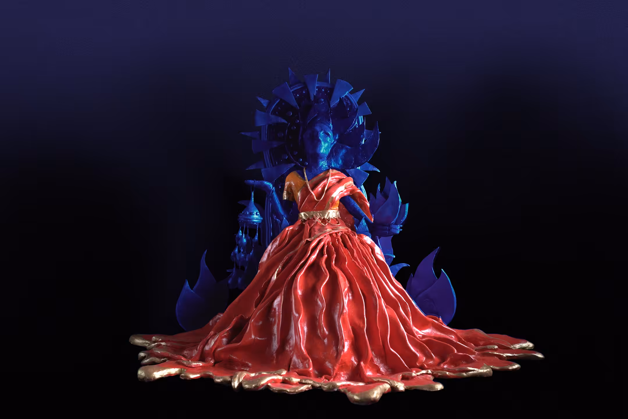 The Volcanic Sari