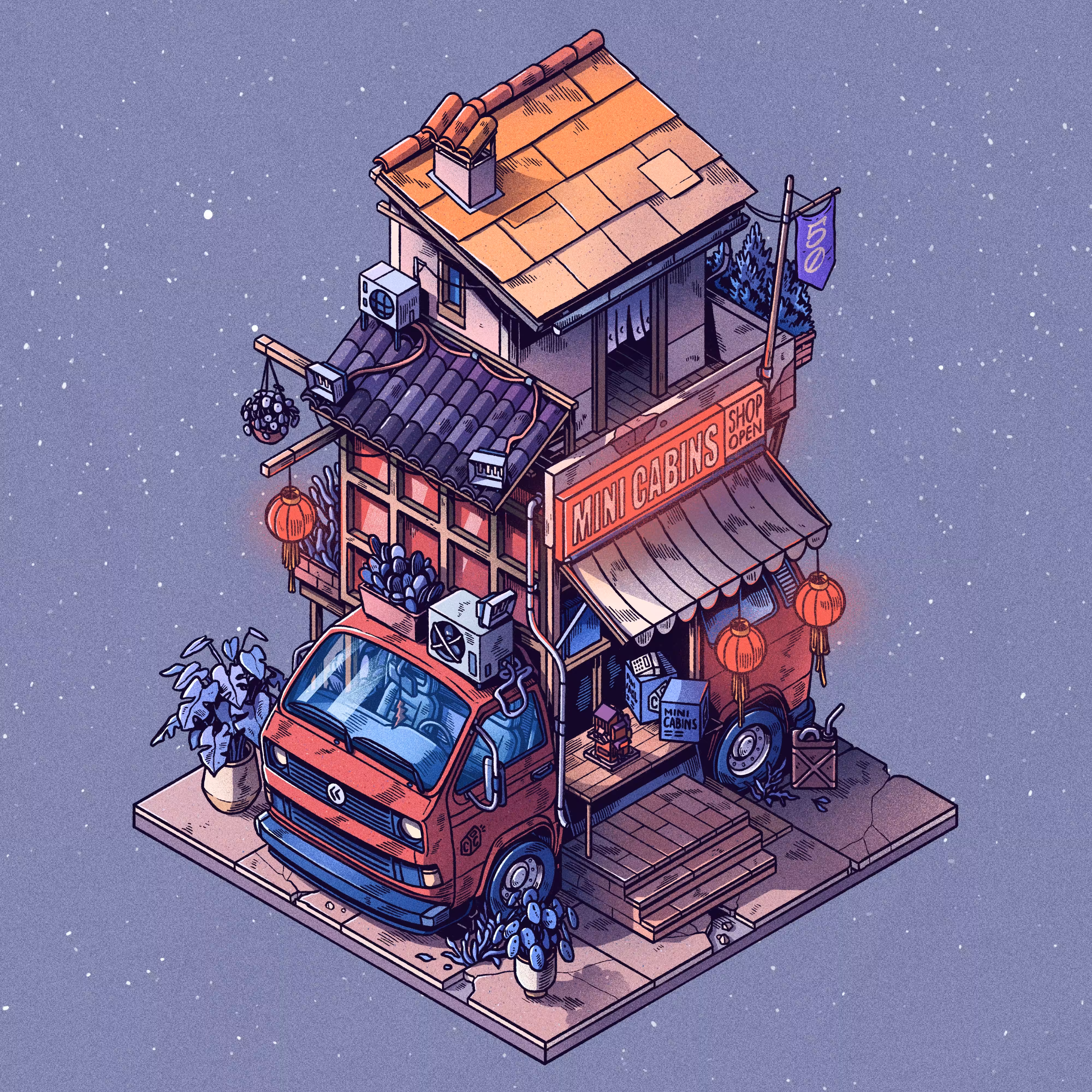Curious Cabins #50: Caravan #83