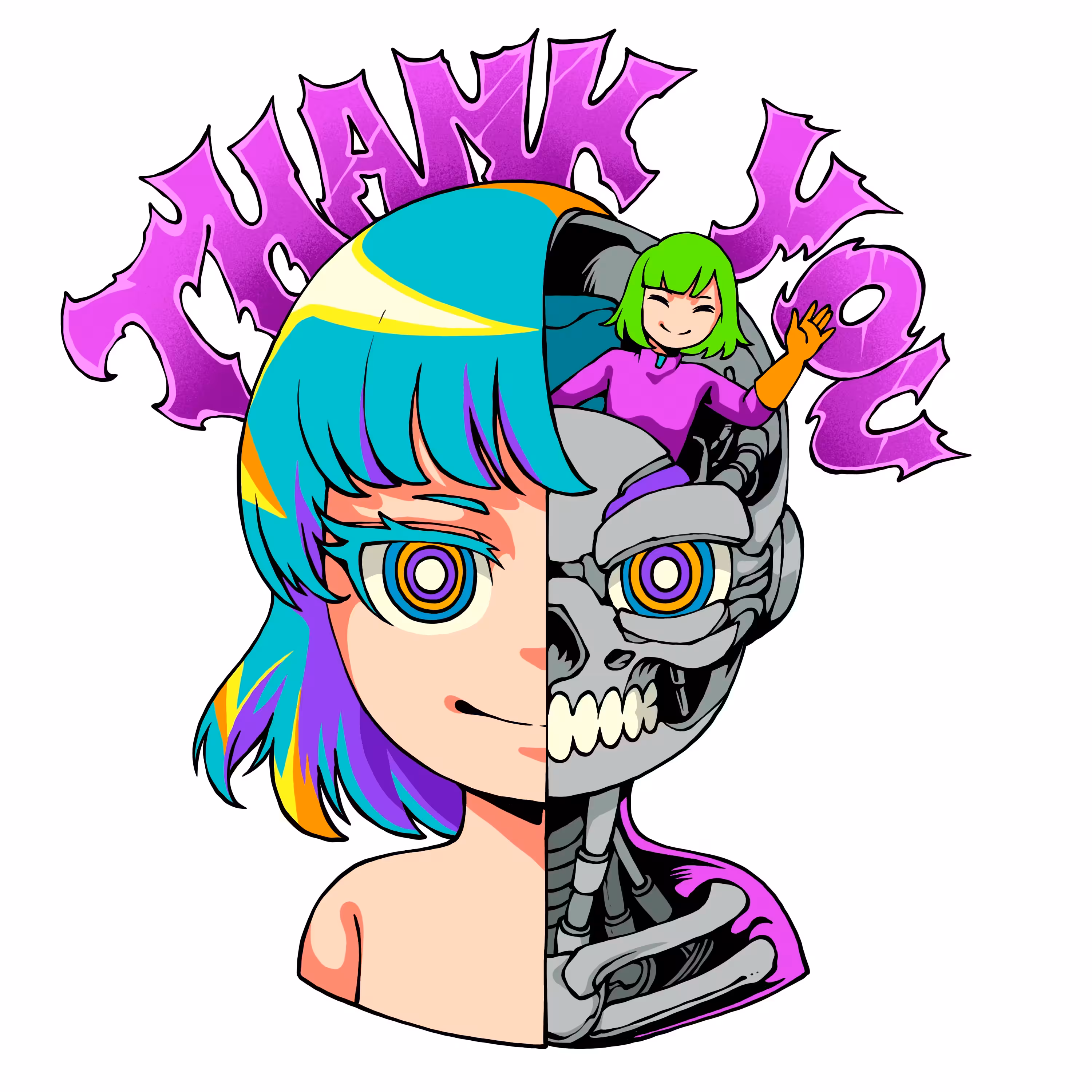 Mind Controller Stamp