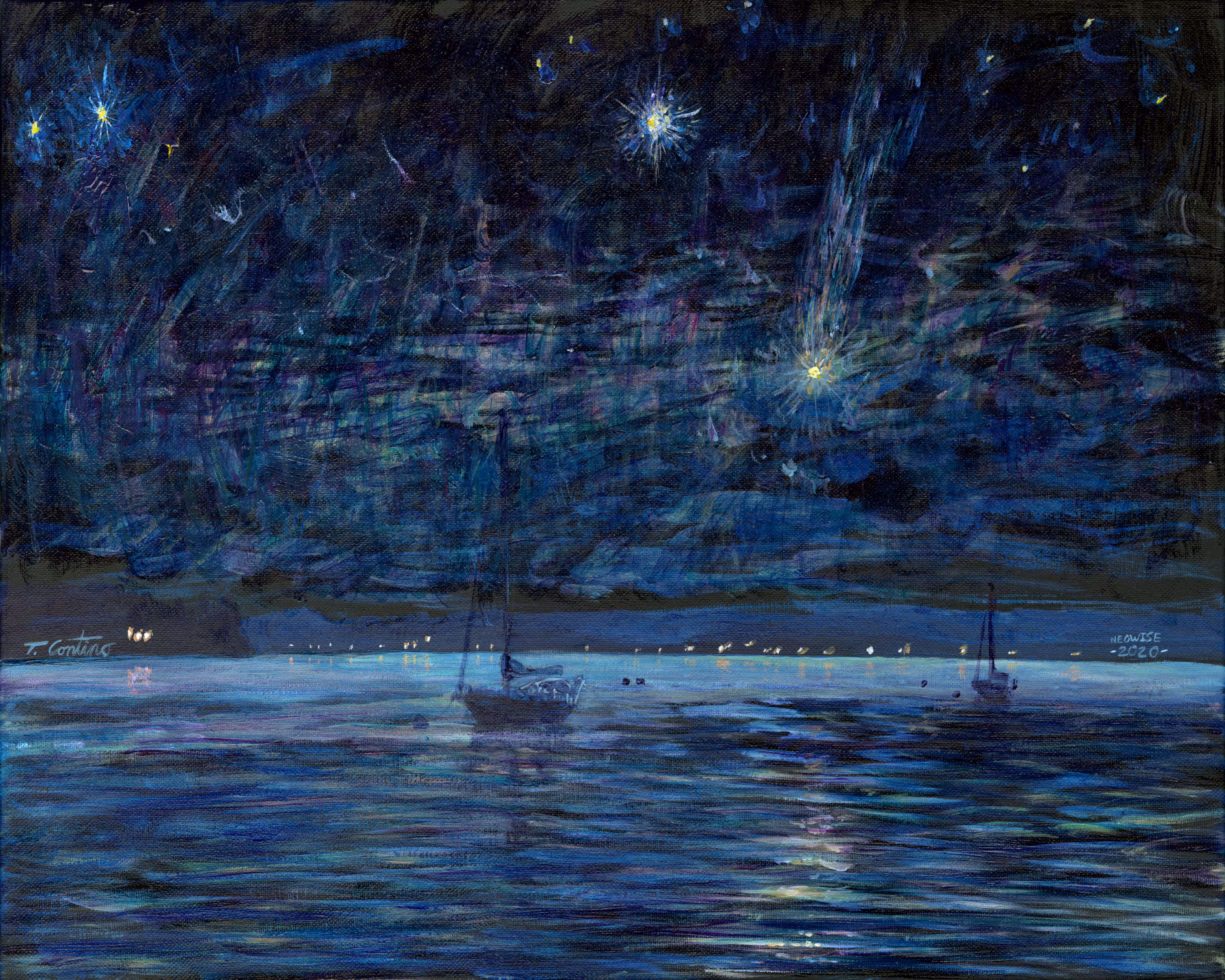 Neowise Over Henderson Harbor