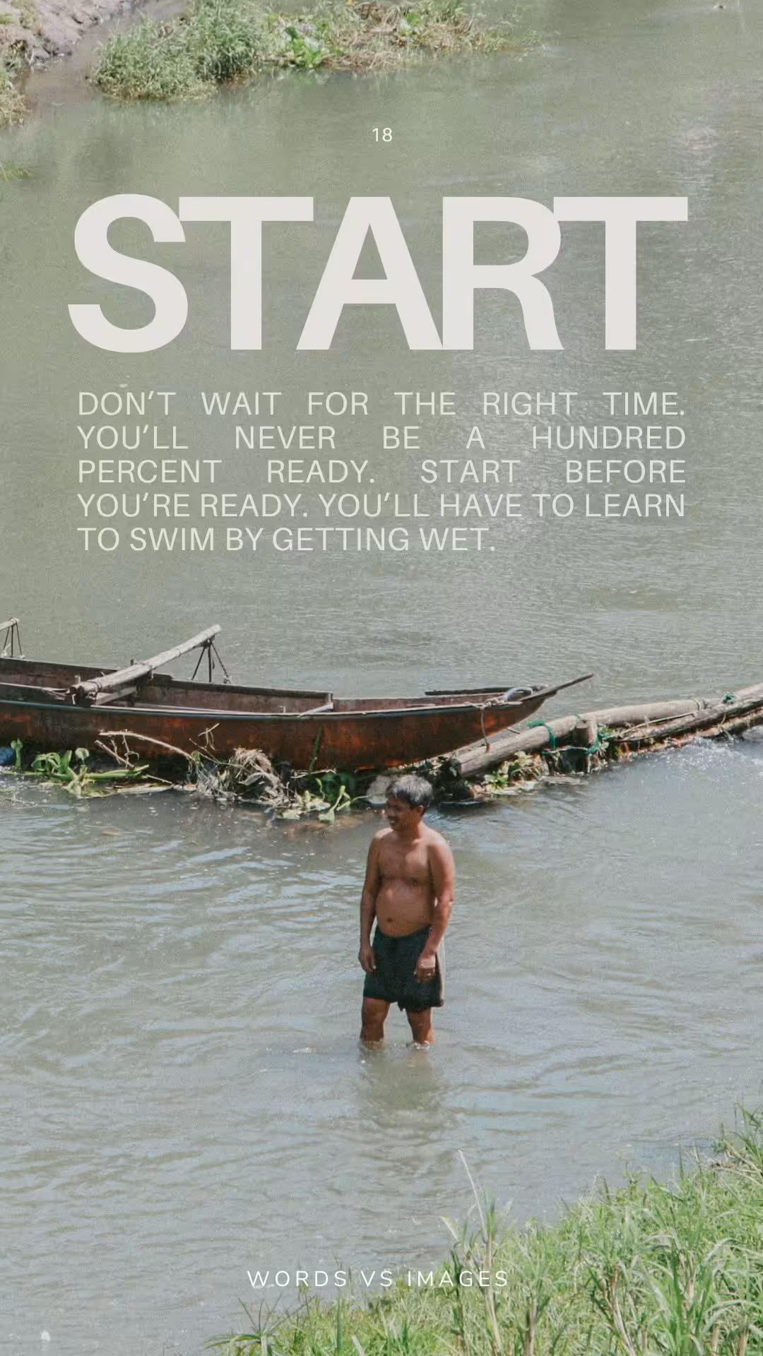 18 start before you're ready