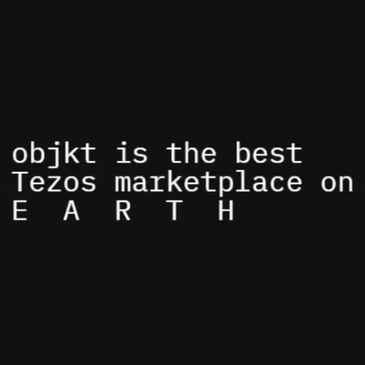 objkt is the best
Te...