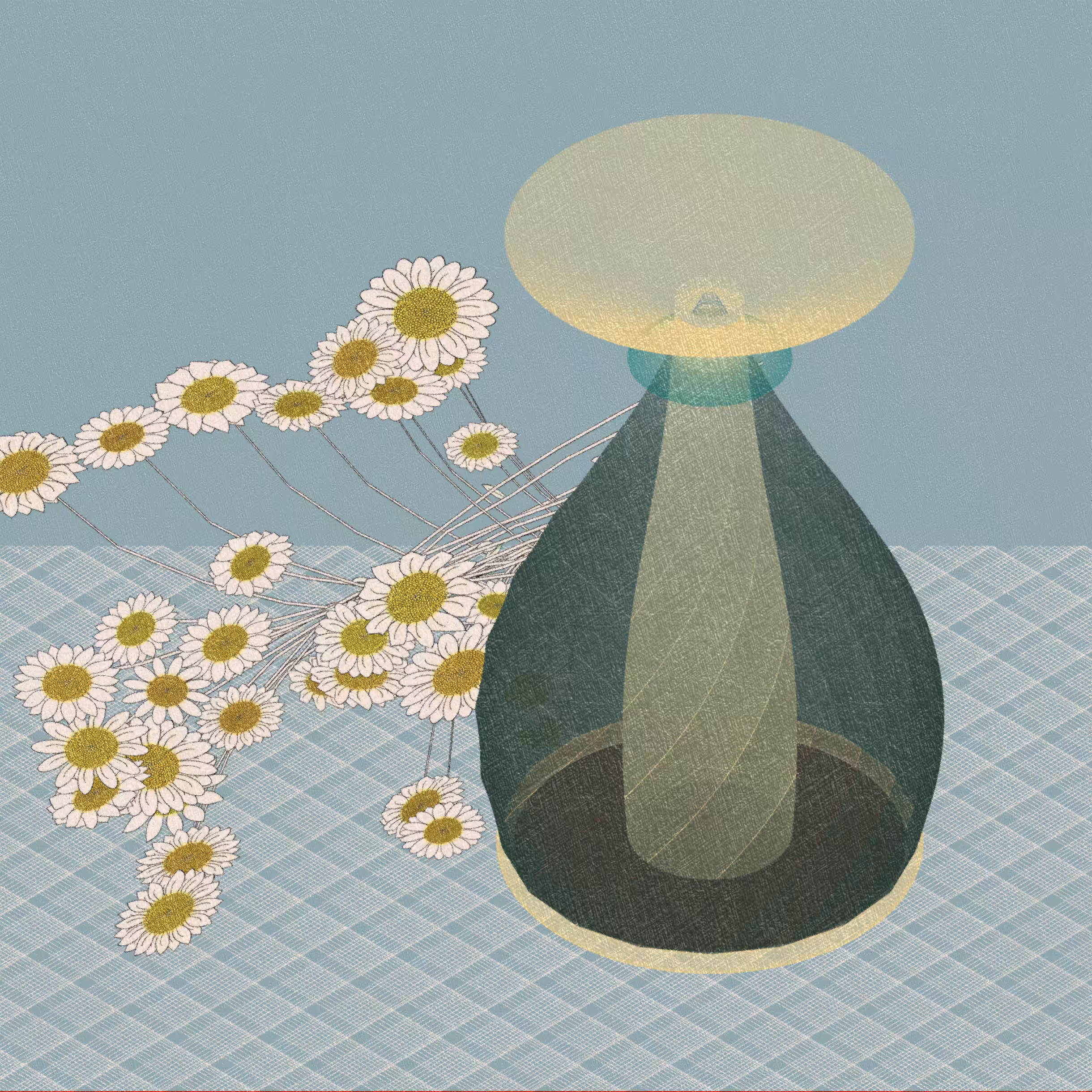 Vases and Daisies #38