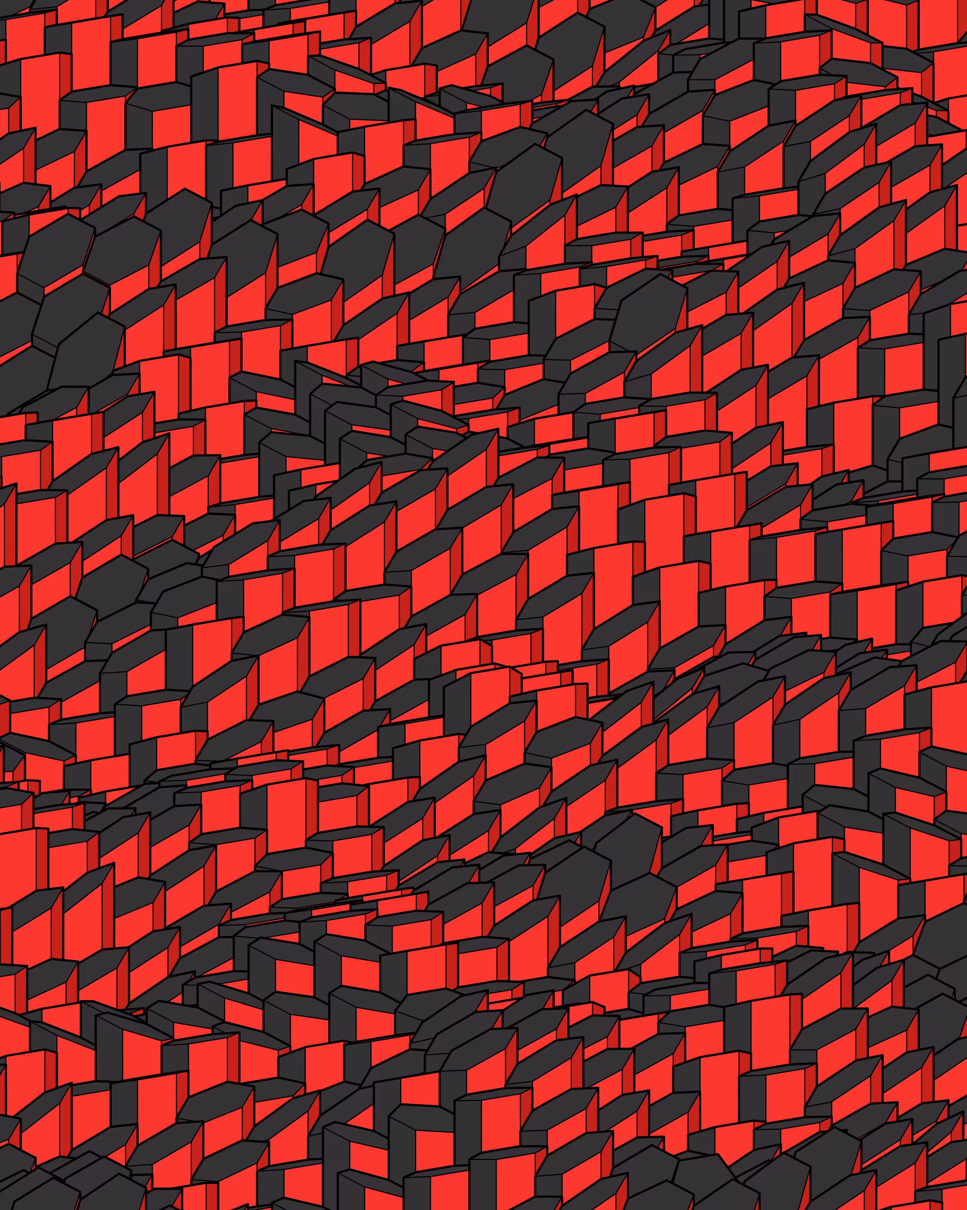 Hexagones Landscape #105