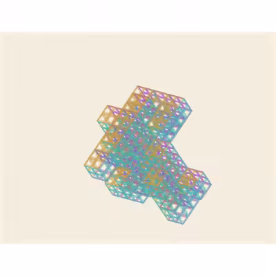 Brutalist Mesh Paintings #30
